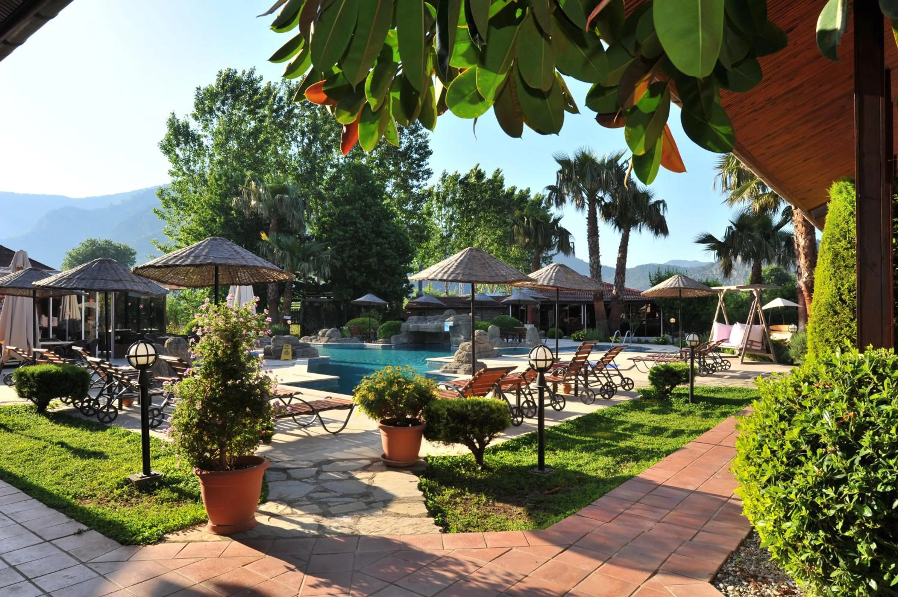 Patio in Grenadine Lodge