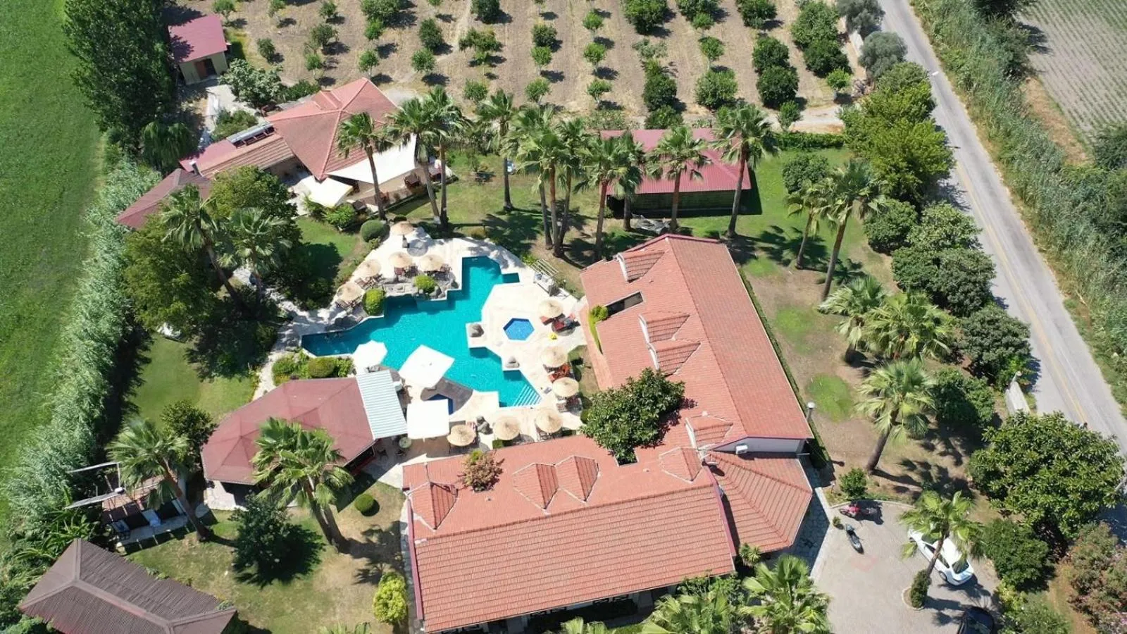 Bird's eye view in Grenadine Lodge