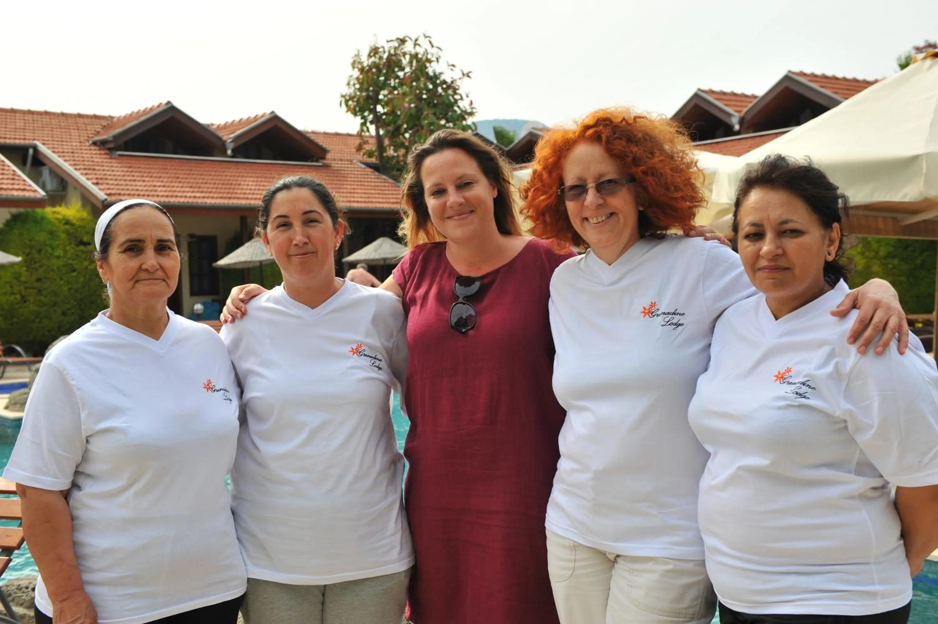 People in Grenadine Lodge