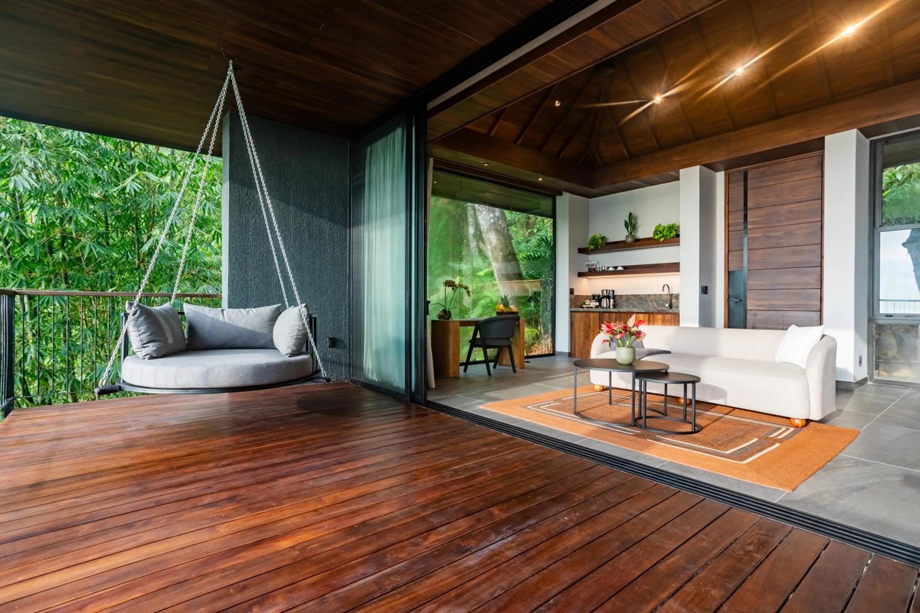 Patio in Rancho Pacifico - Boutique Hotel for Adults