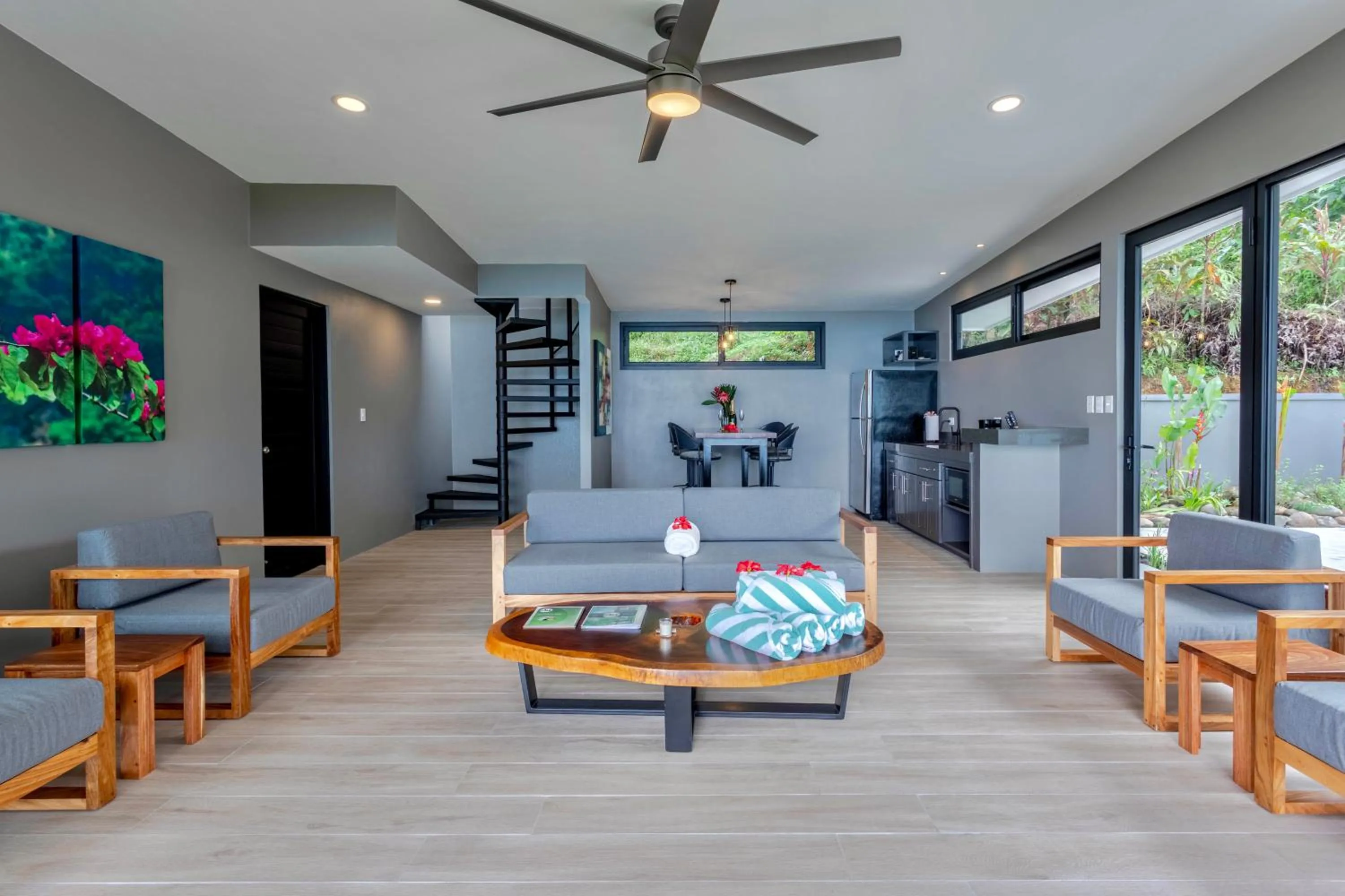 Living room in Rancho Pacifico - Boutique Hotel for Adults