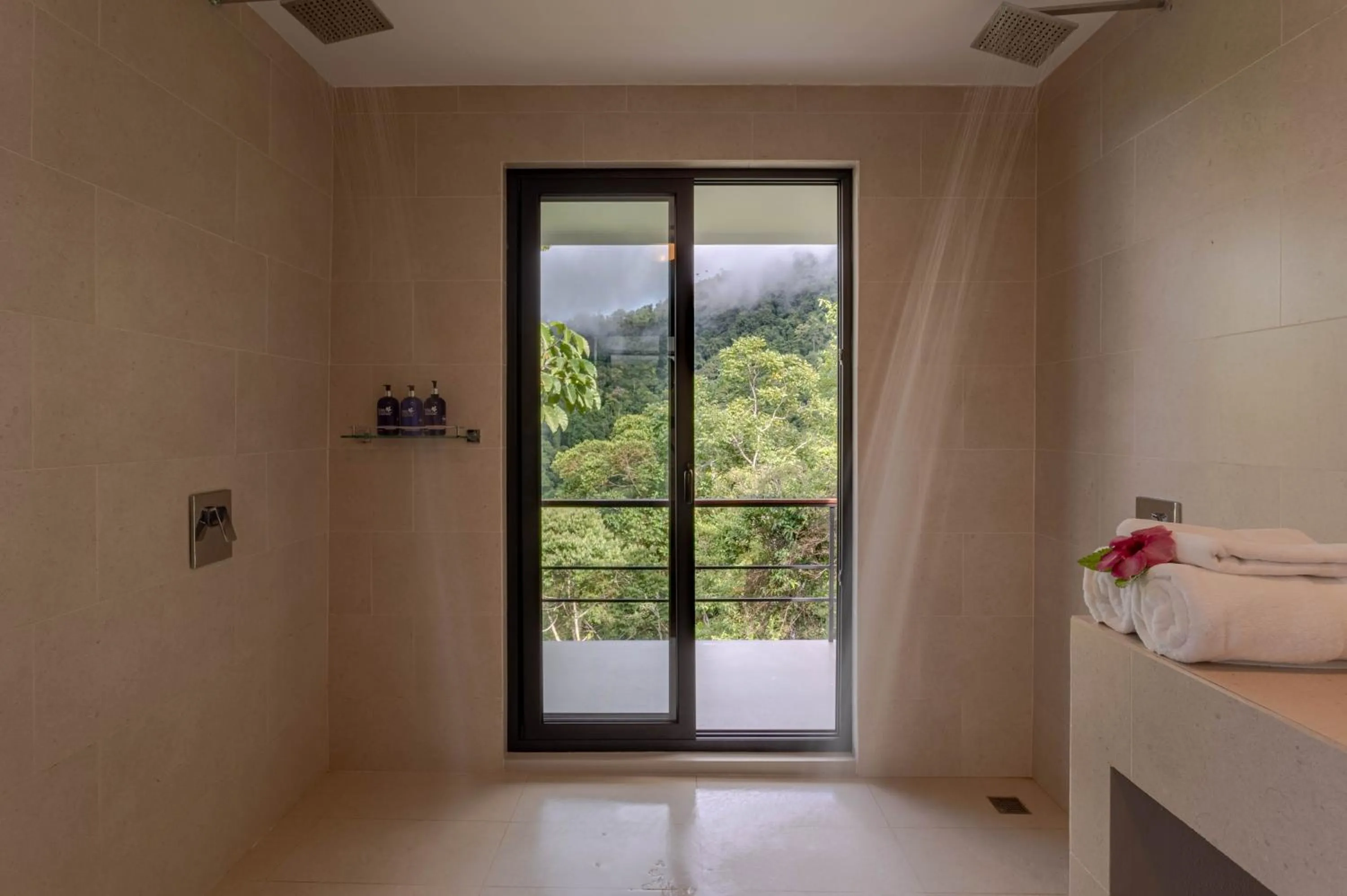 Bathroom, Bed in Rancho Pacifico - Boutique Hotel for Adults