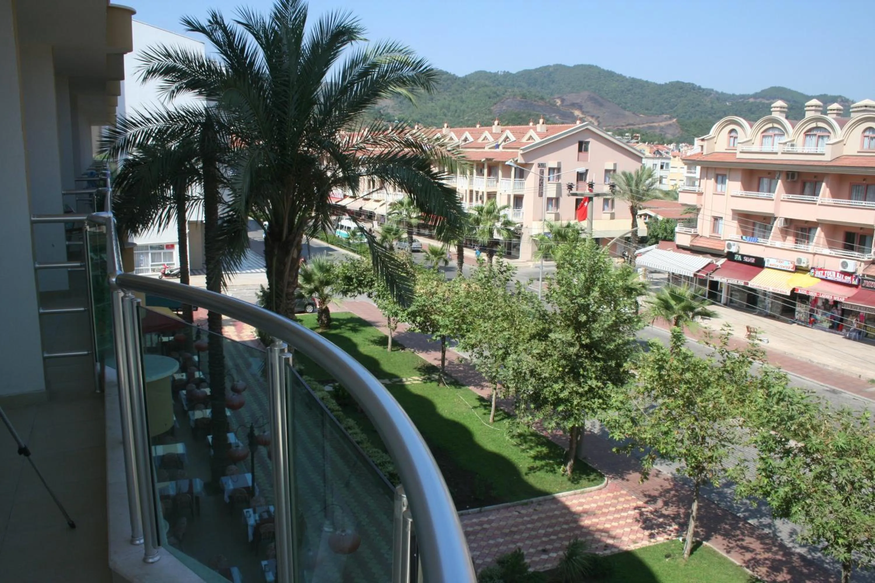 Balcony/Terrace in CihanTürk Hotel
