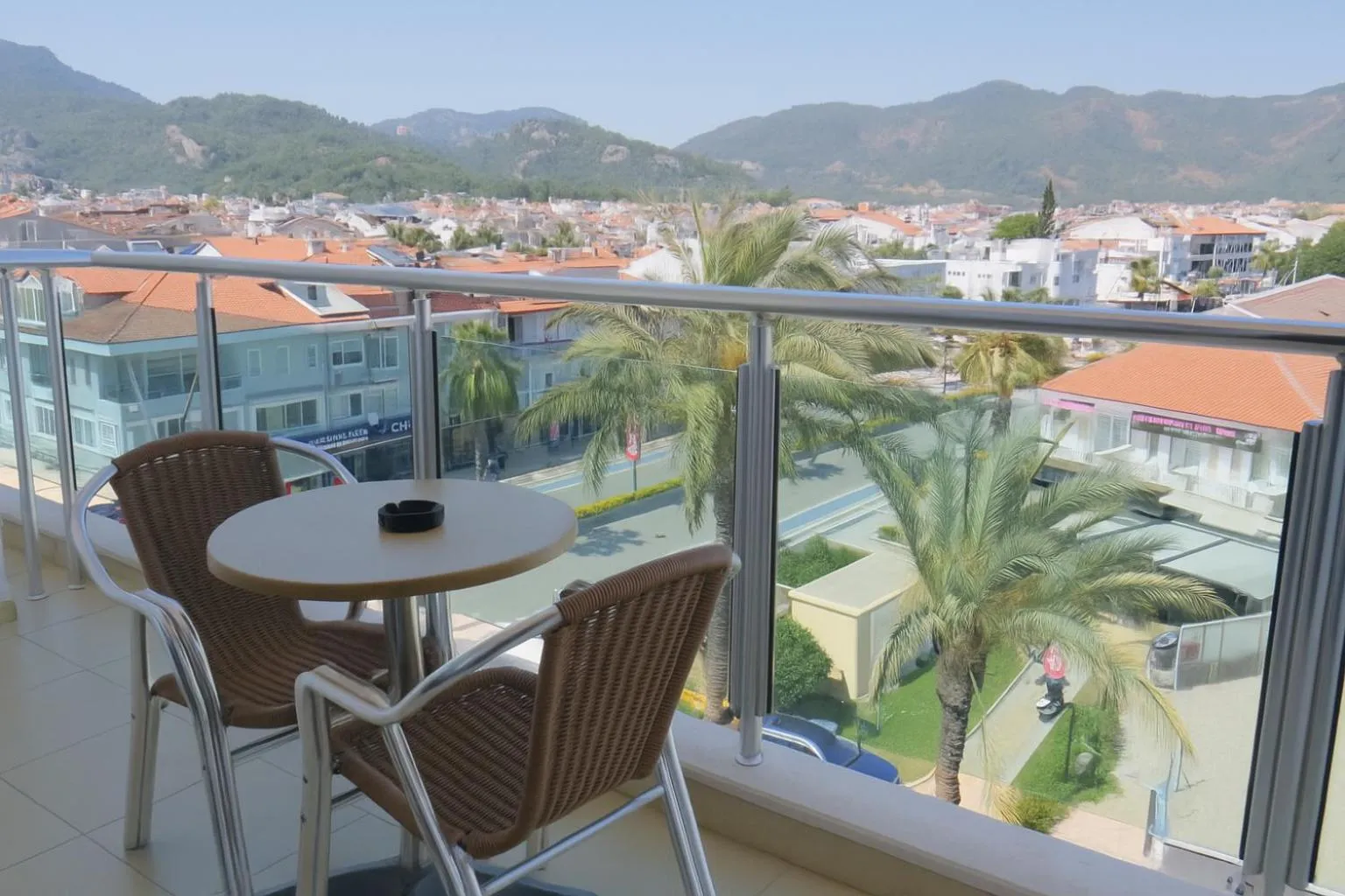Balcony/Terrace in CihanTürk Hotel
