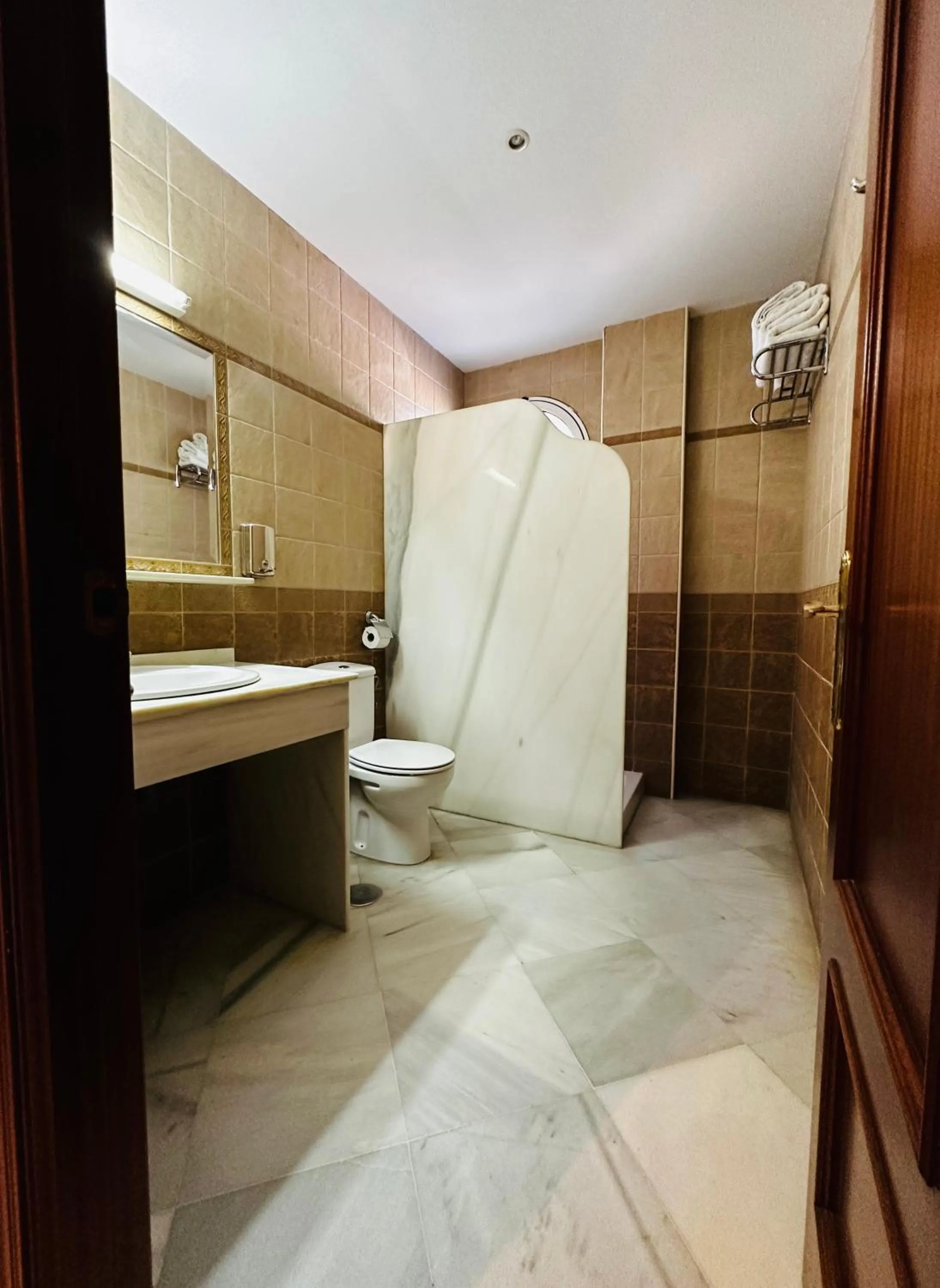 Bathroom in Hotel Quitagolpe