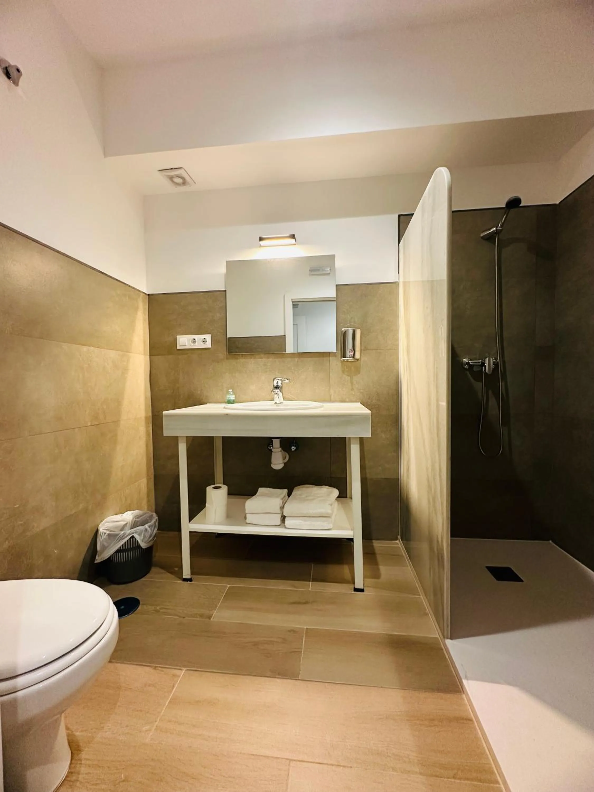 Bathroom in Hotel Quitagolpe