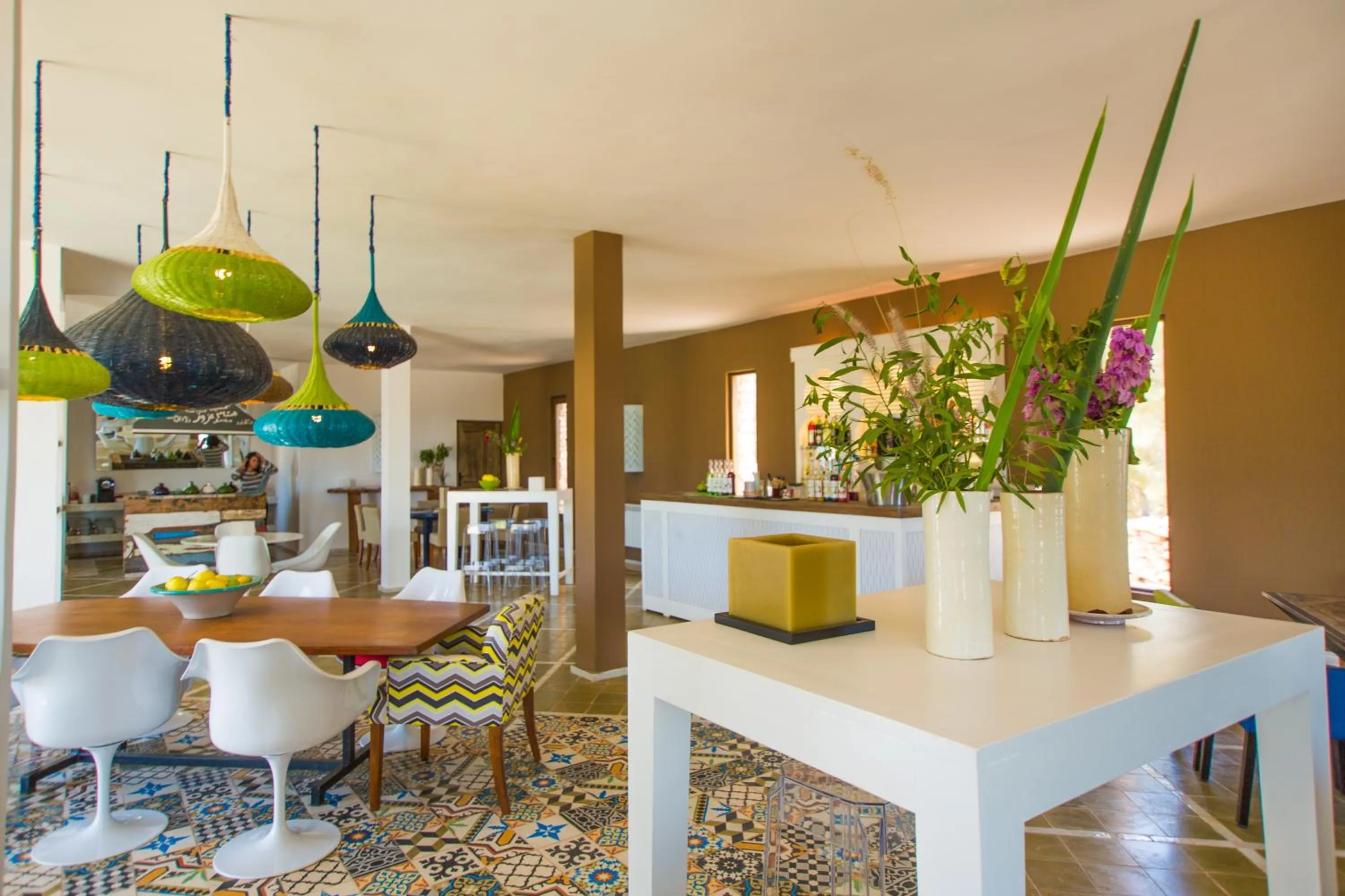 Restaurant/places to eat in Les Jardins de Villa Maroc