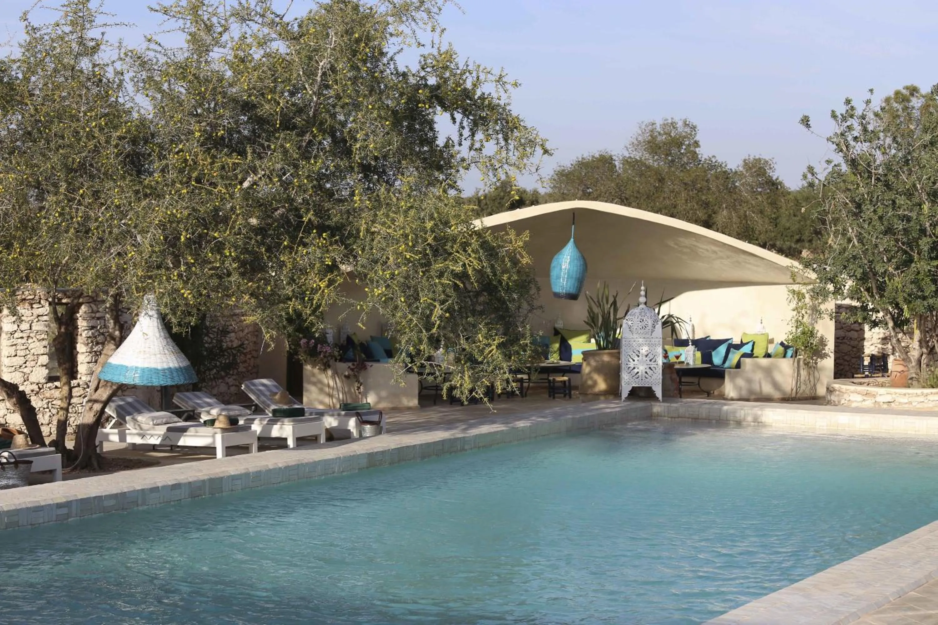 Restaurant/places to eat in Les Jardins de Villa Maroc