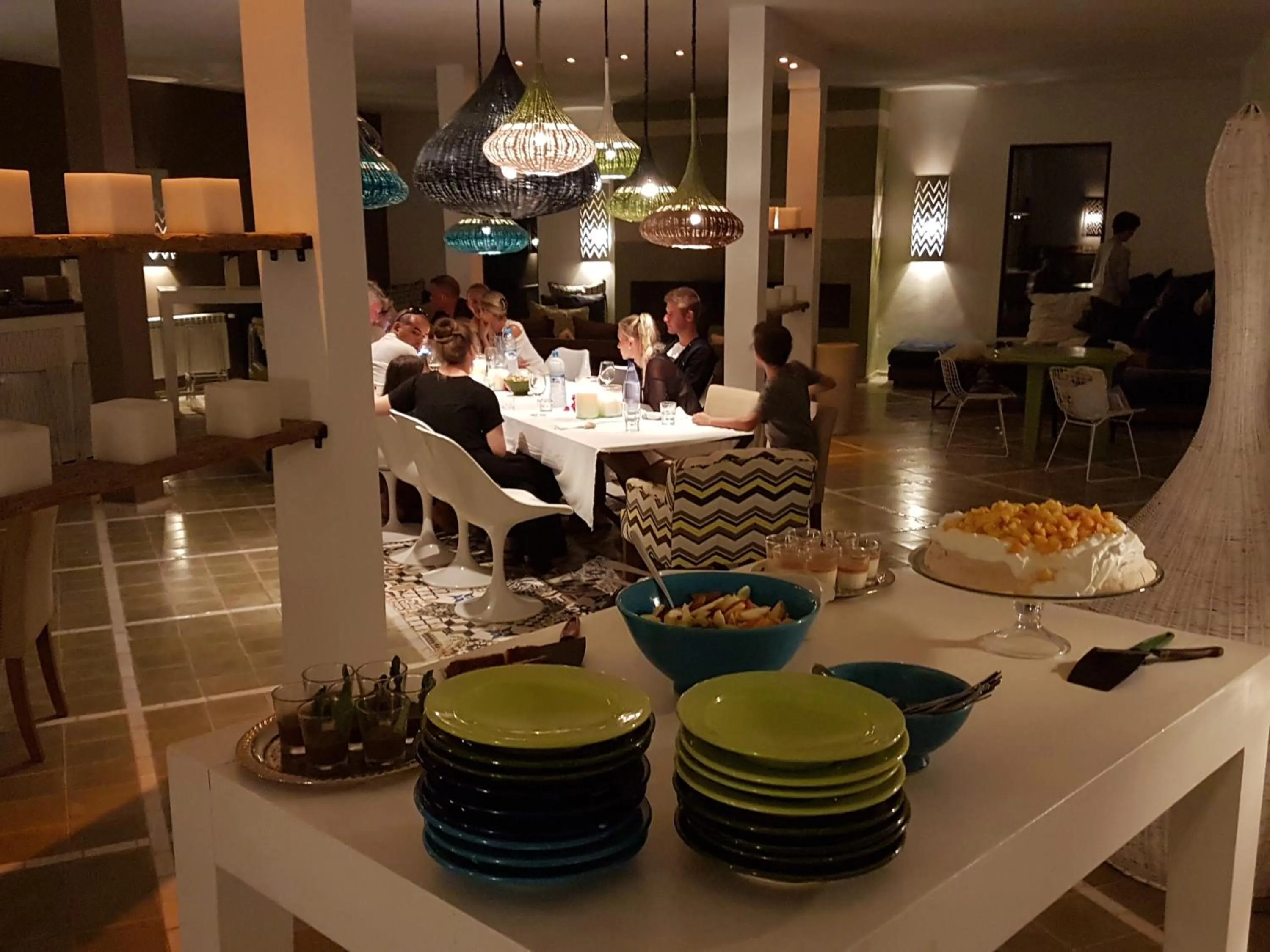 Breakfast in Les Jardins de Villa Maroc