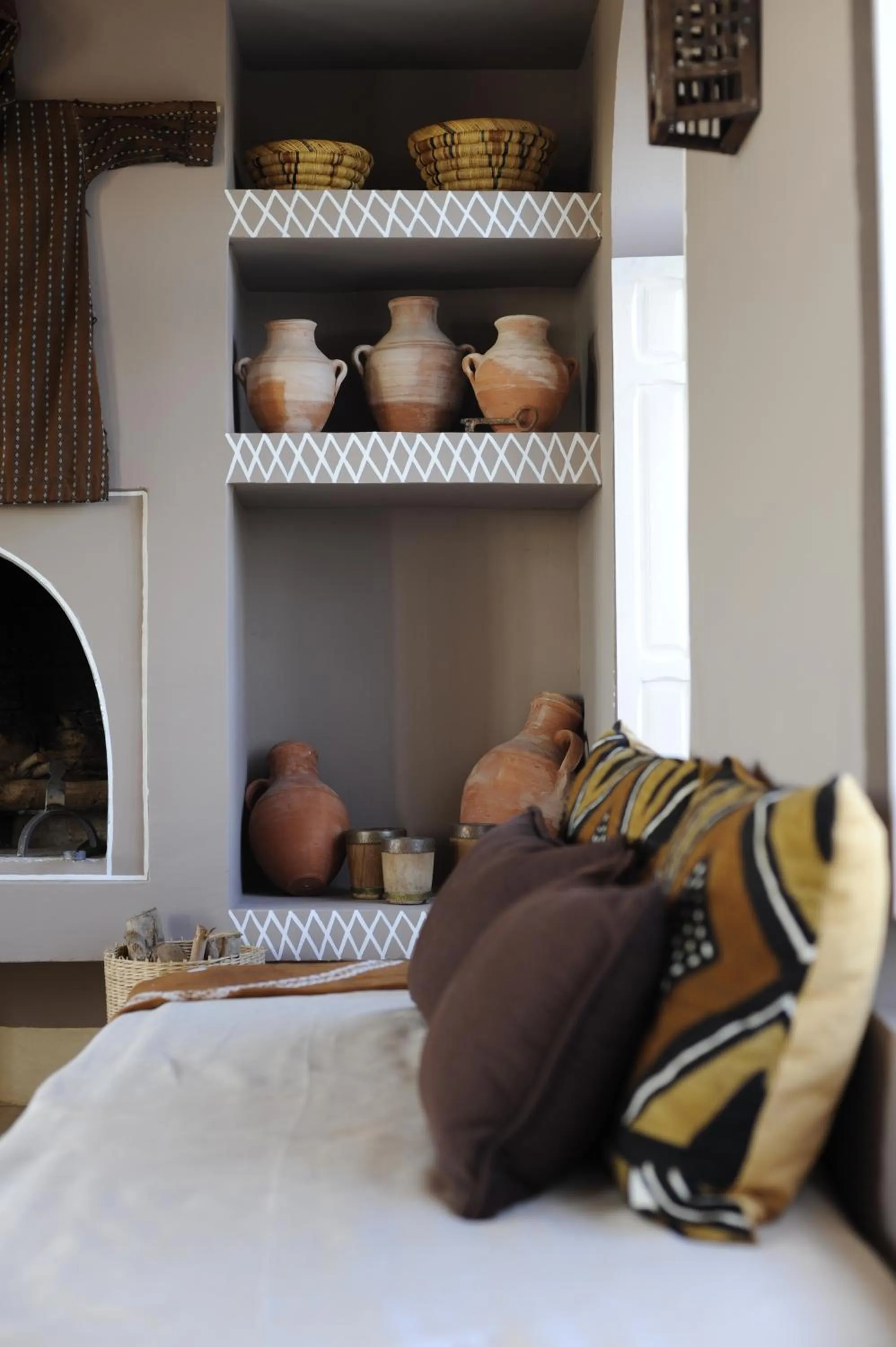 Decorative detail in Les Jardins de Villa Maroc