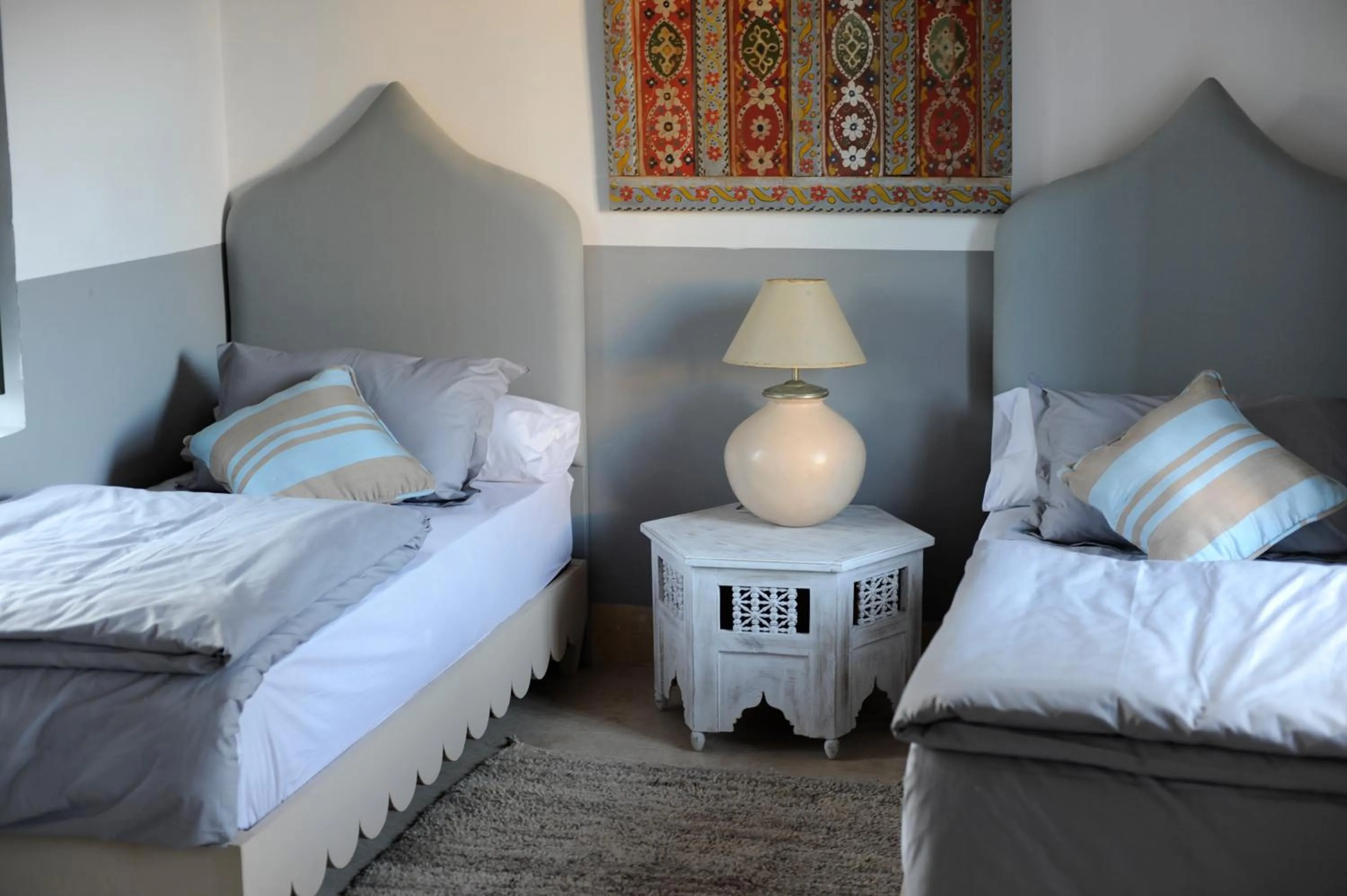 Decorative detail in Les Jardins de Villa Maroc