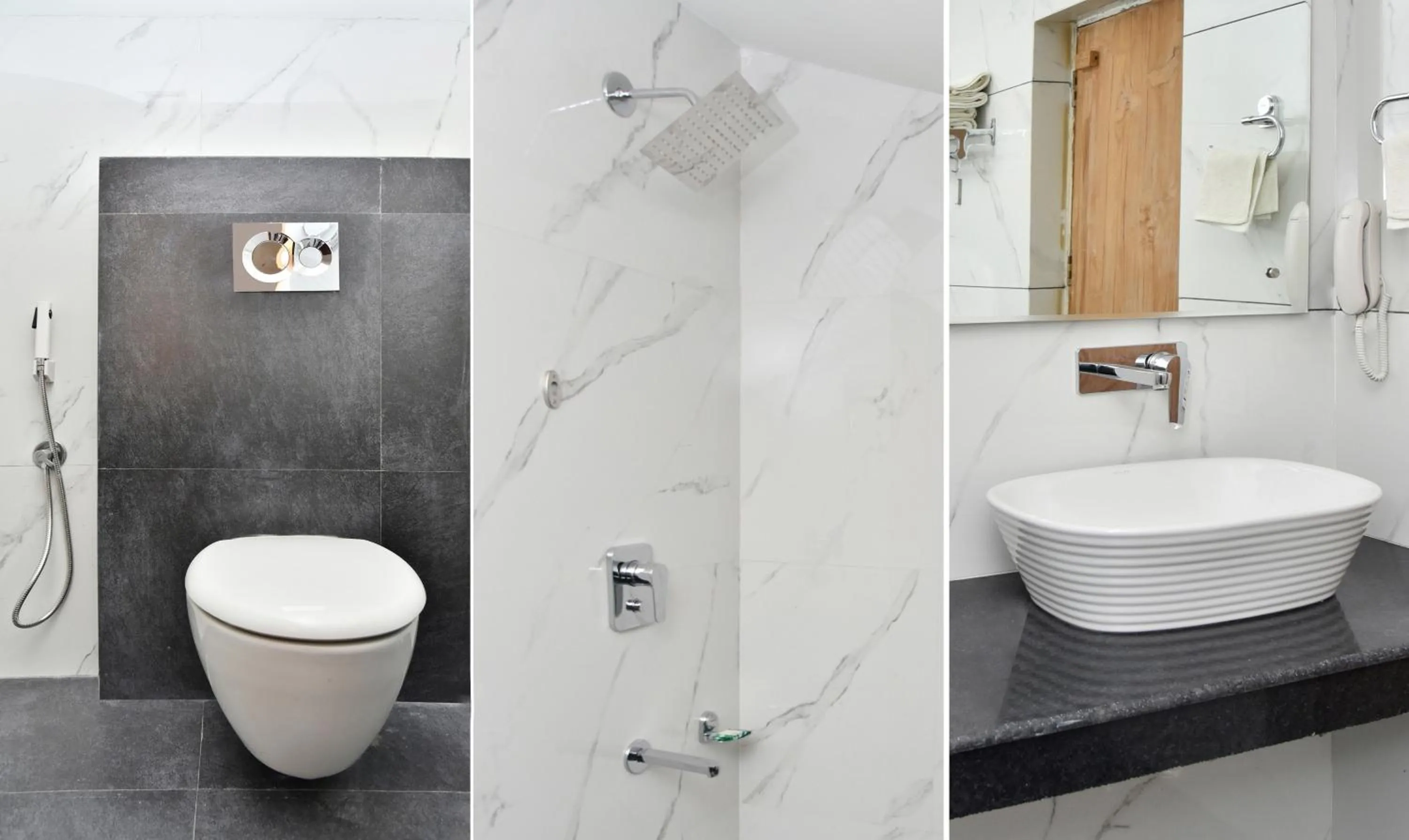 Toilet in Hotel Snowcrests Manor