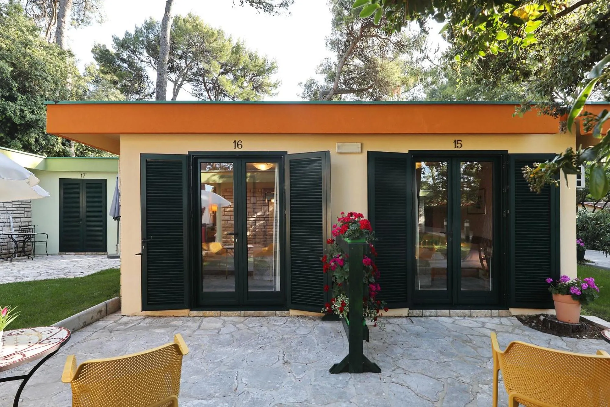 Patio in Mediterranean Village San Antonio