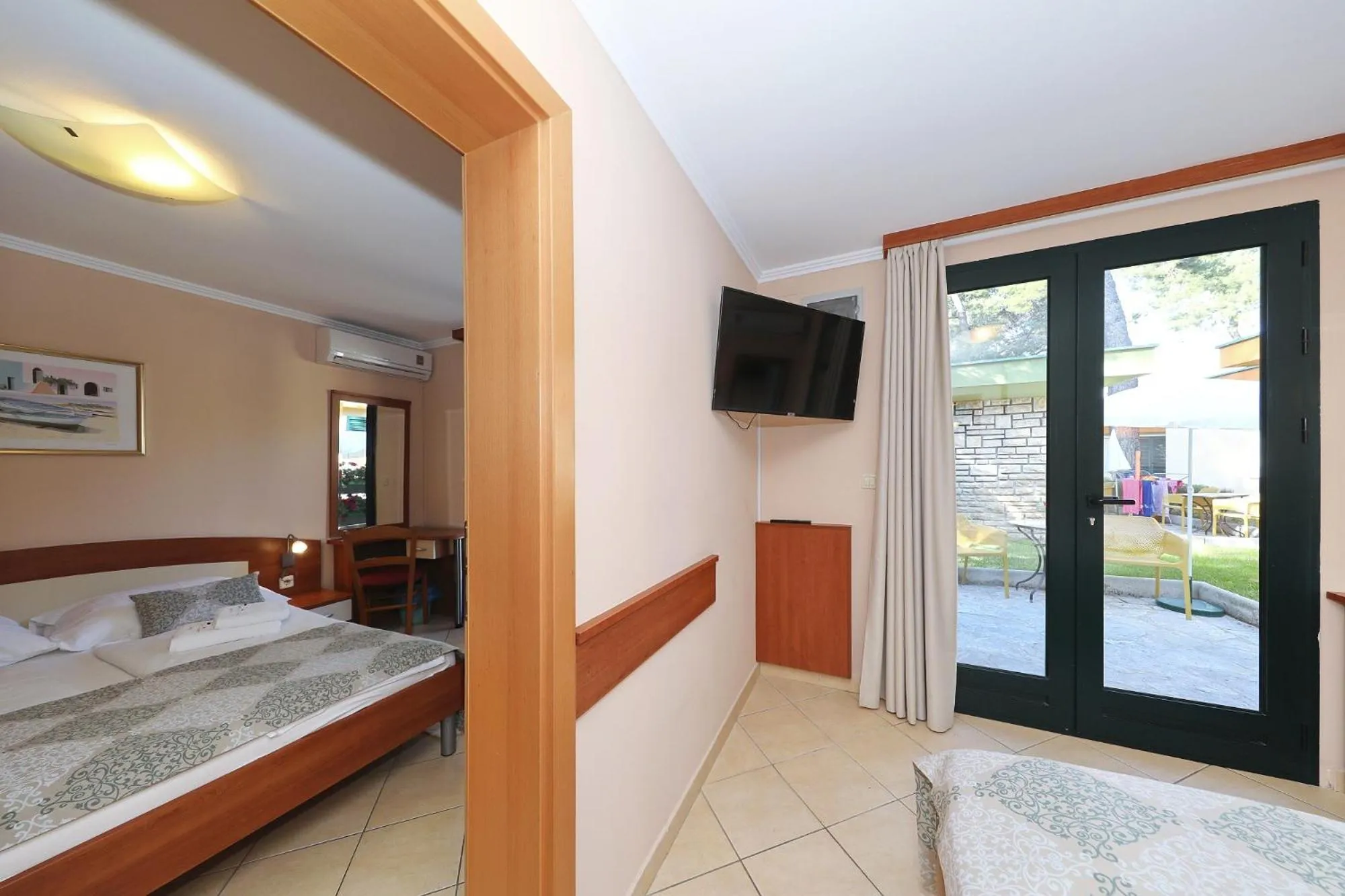 Bed in Mediterranean Village San Antonio