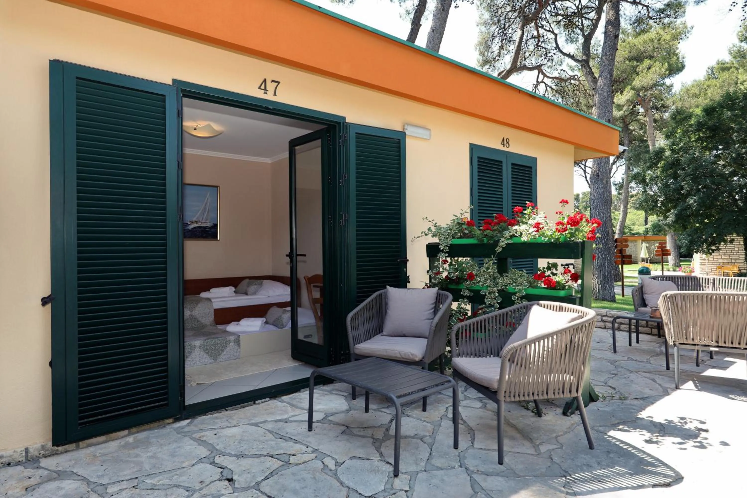 Patio in Mediterranean Village San Antonio