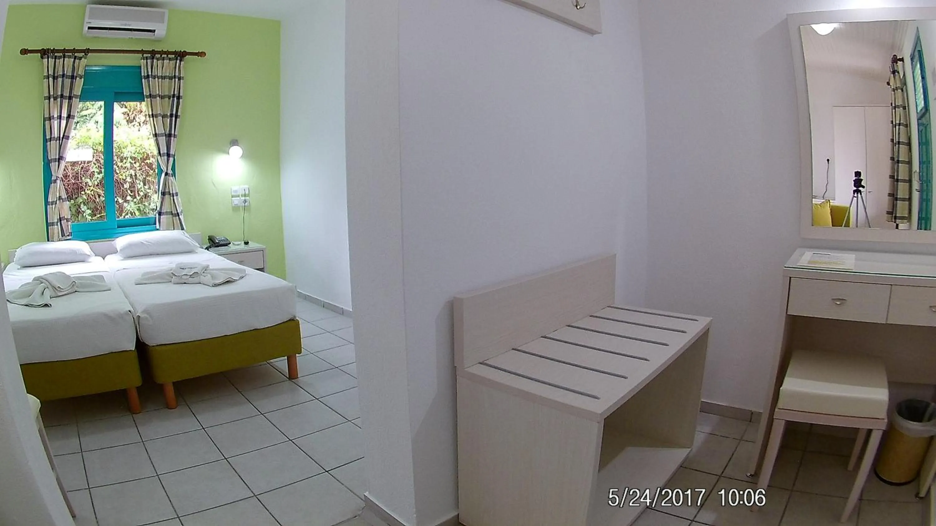 Bedroom, Bed in Angeliki Beach Hotel