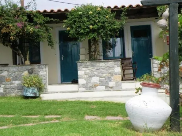 Facade/entrance in Angeliki Beach Hotel