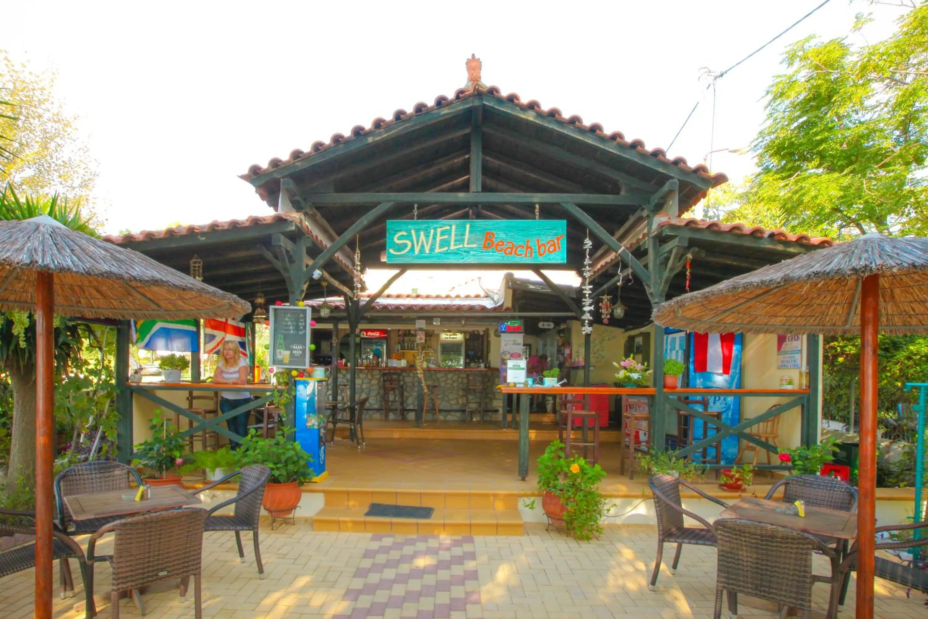 Restaurant/places to eat in Angeliki Beach Hotel