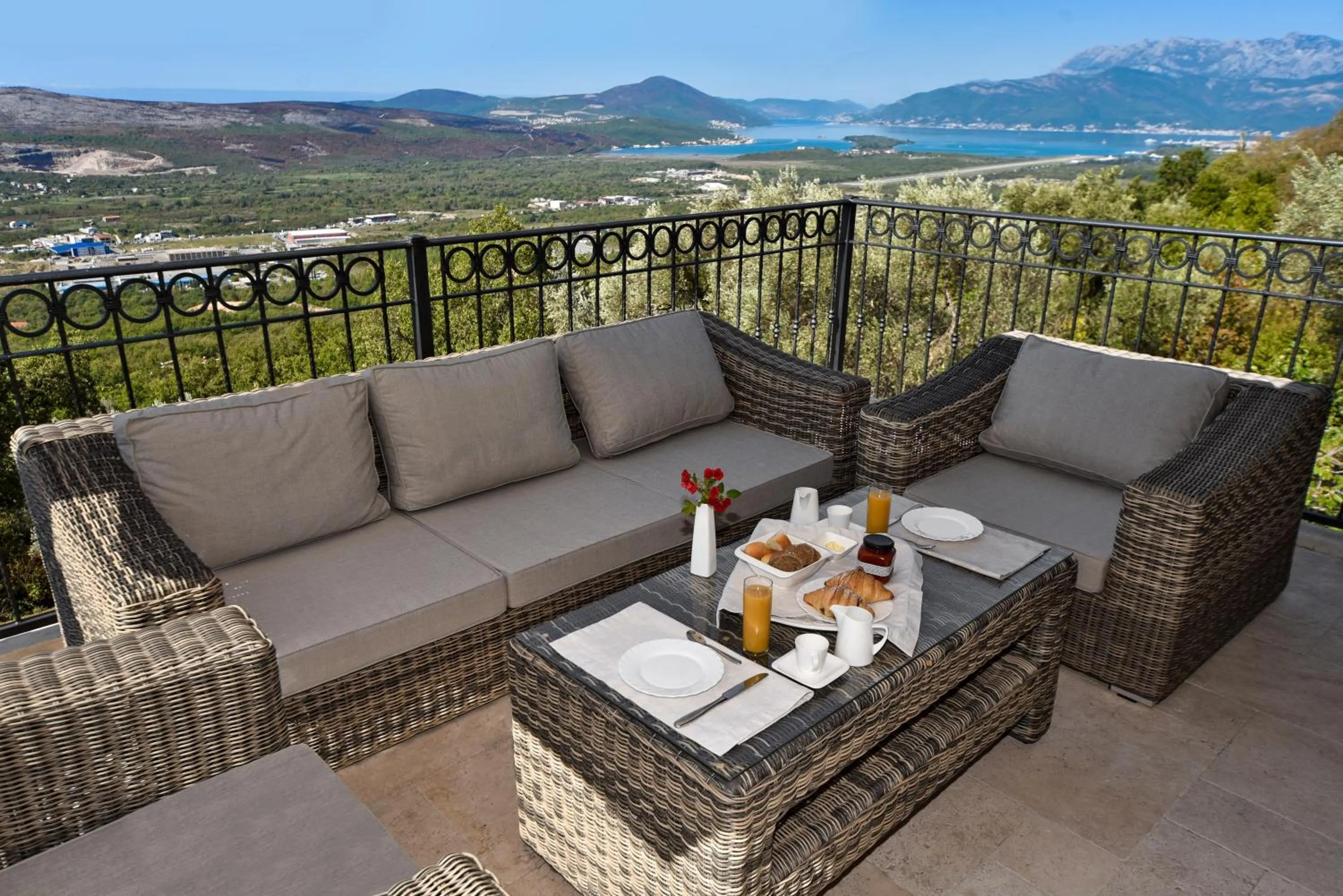 Balcony/Terrace in Villa Dub