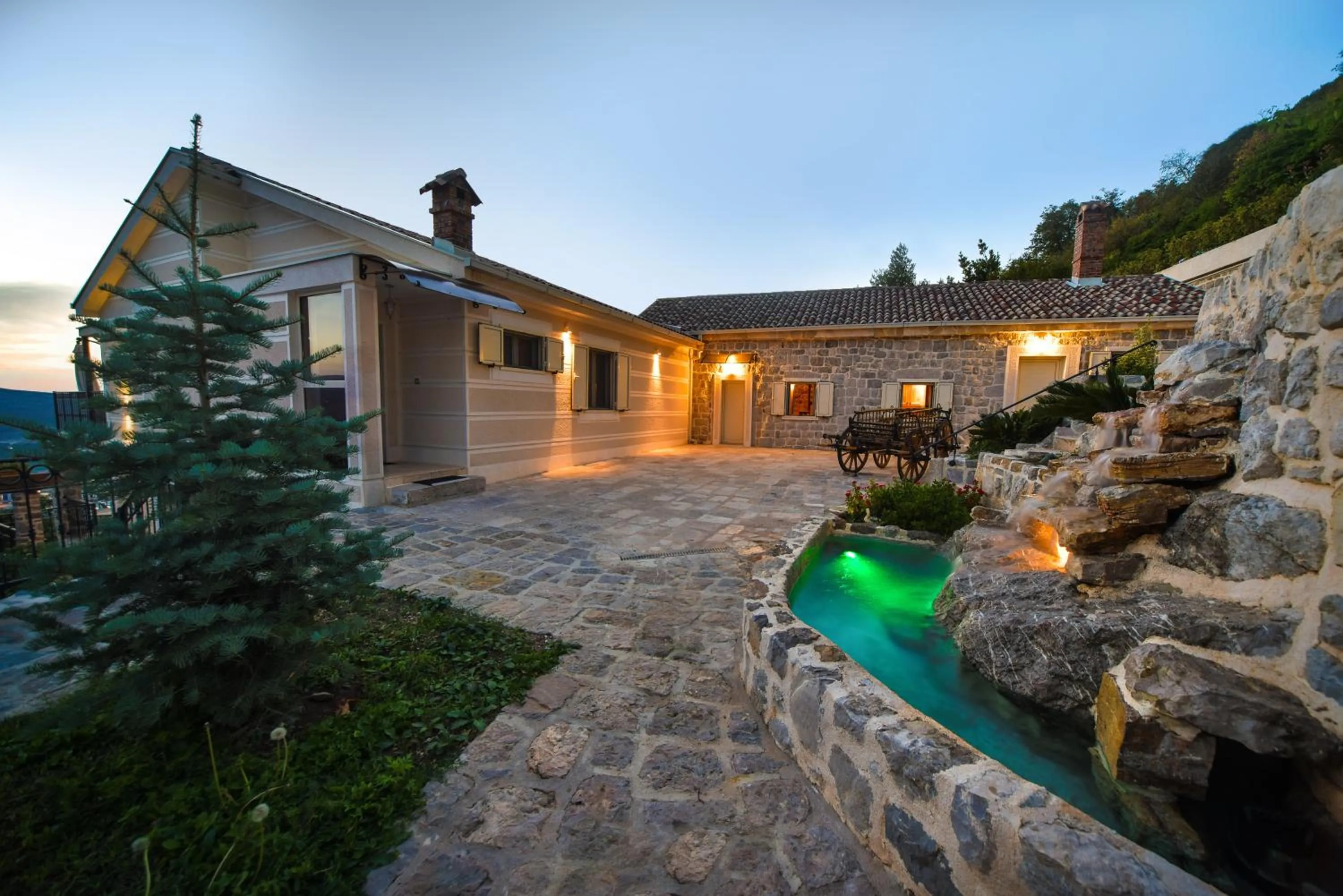 Balcony/Terrace in Villa Dub