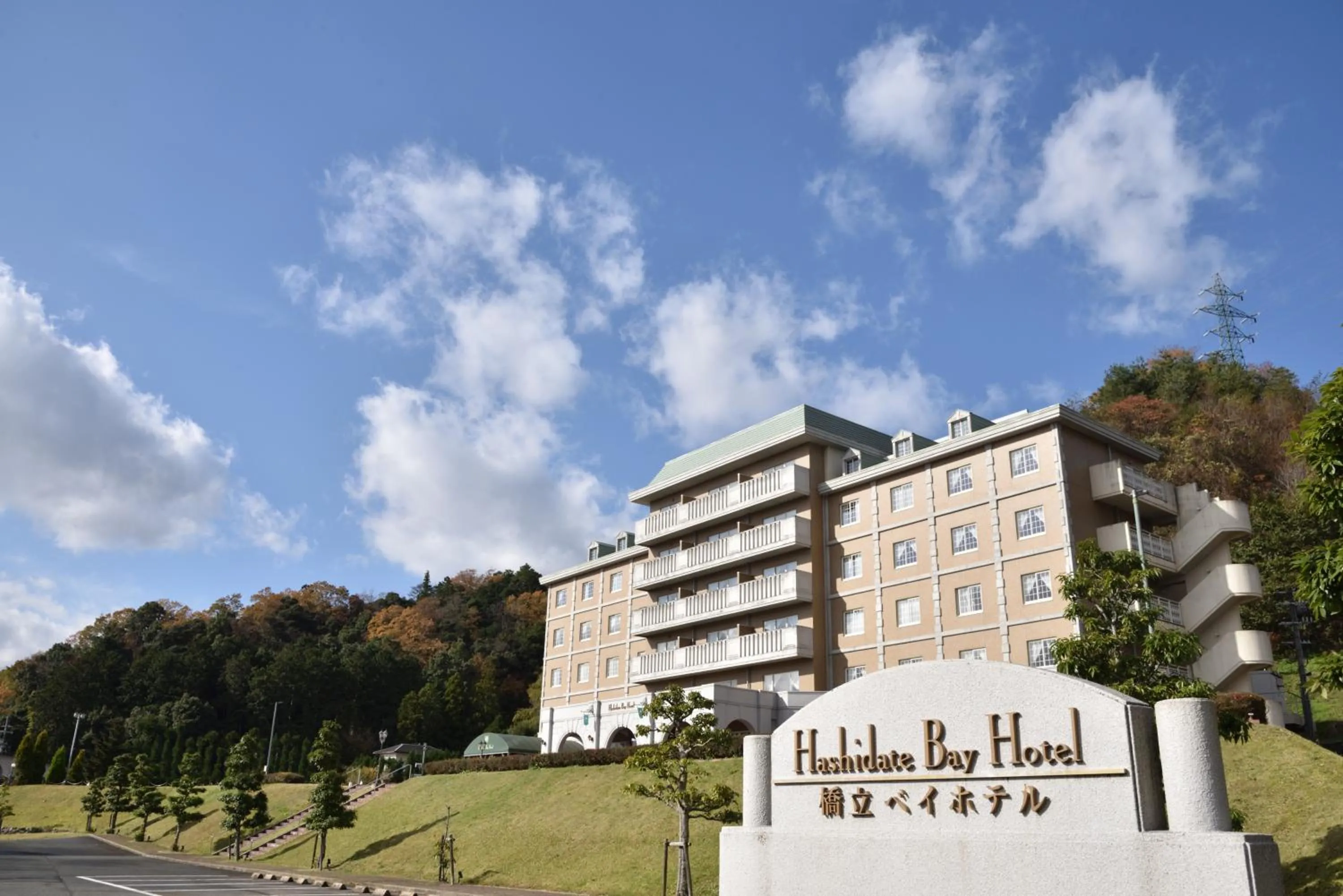 Property building in Hashidate Bay Hotel