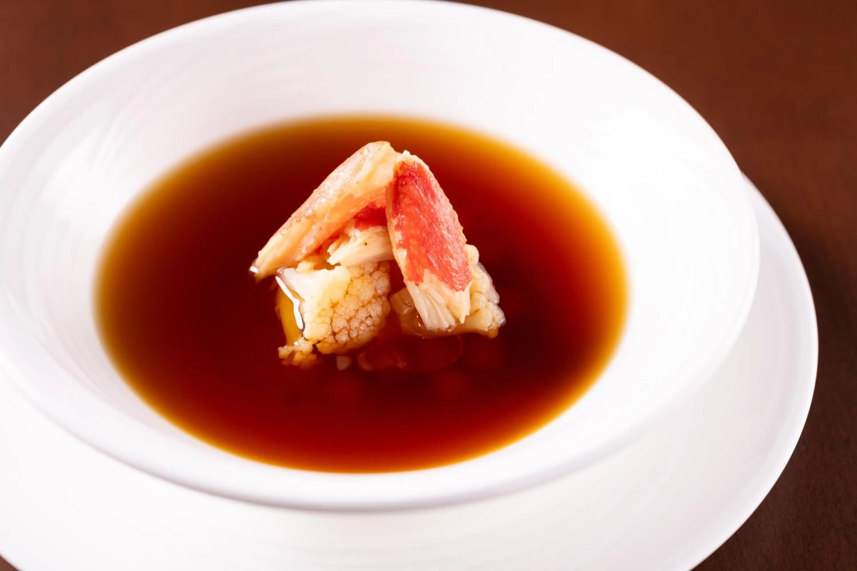 Food close-up in Hashidate Bay Hotel