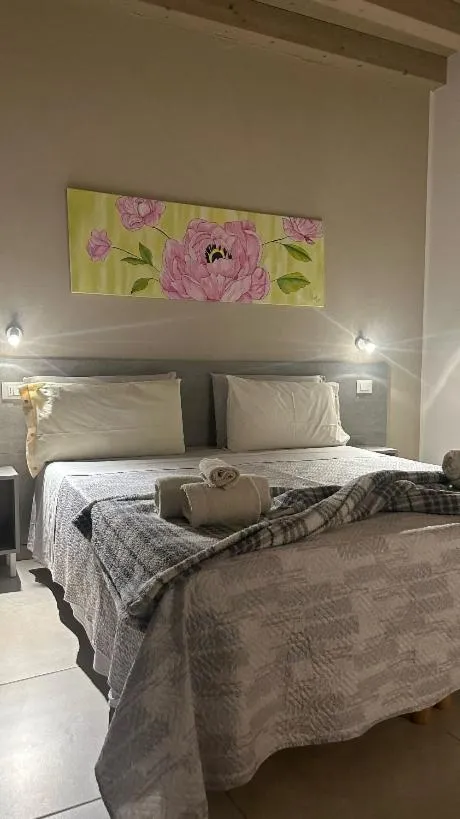 Bed in Agriturismo Corte La Sacca