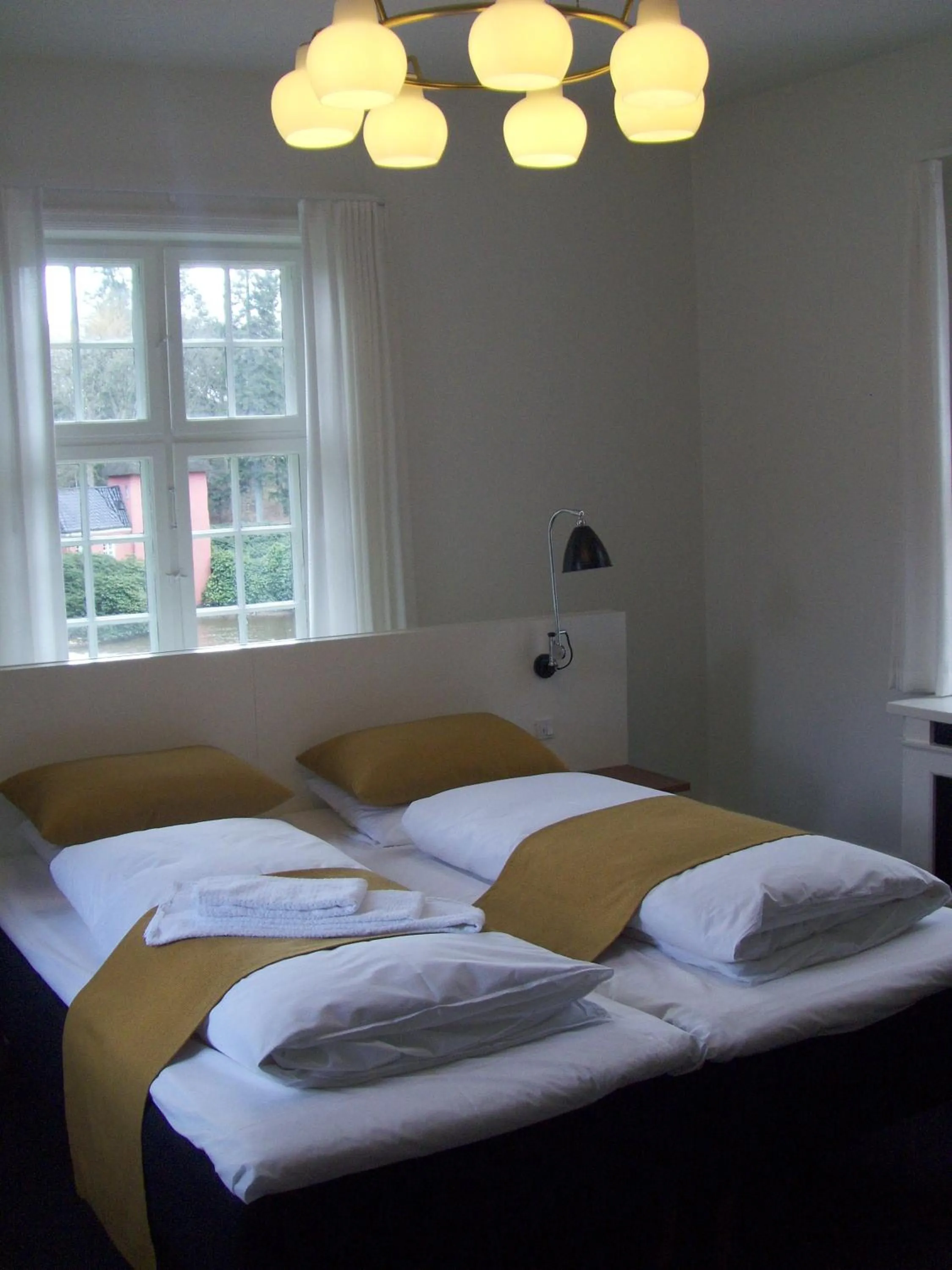 Bed in Skarrildhus Sinatur Hotel & Konference