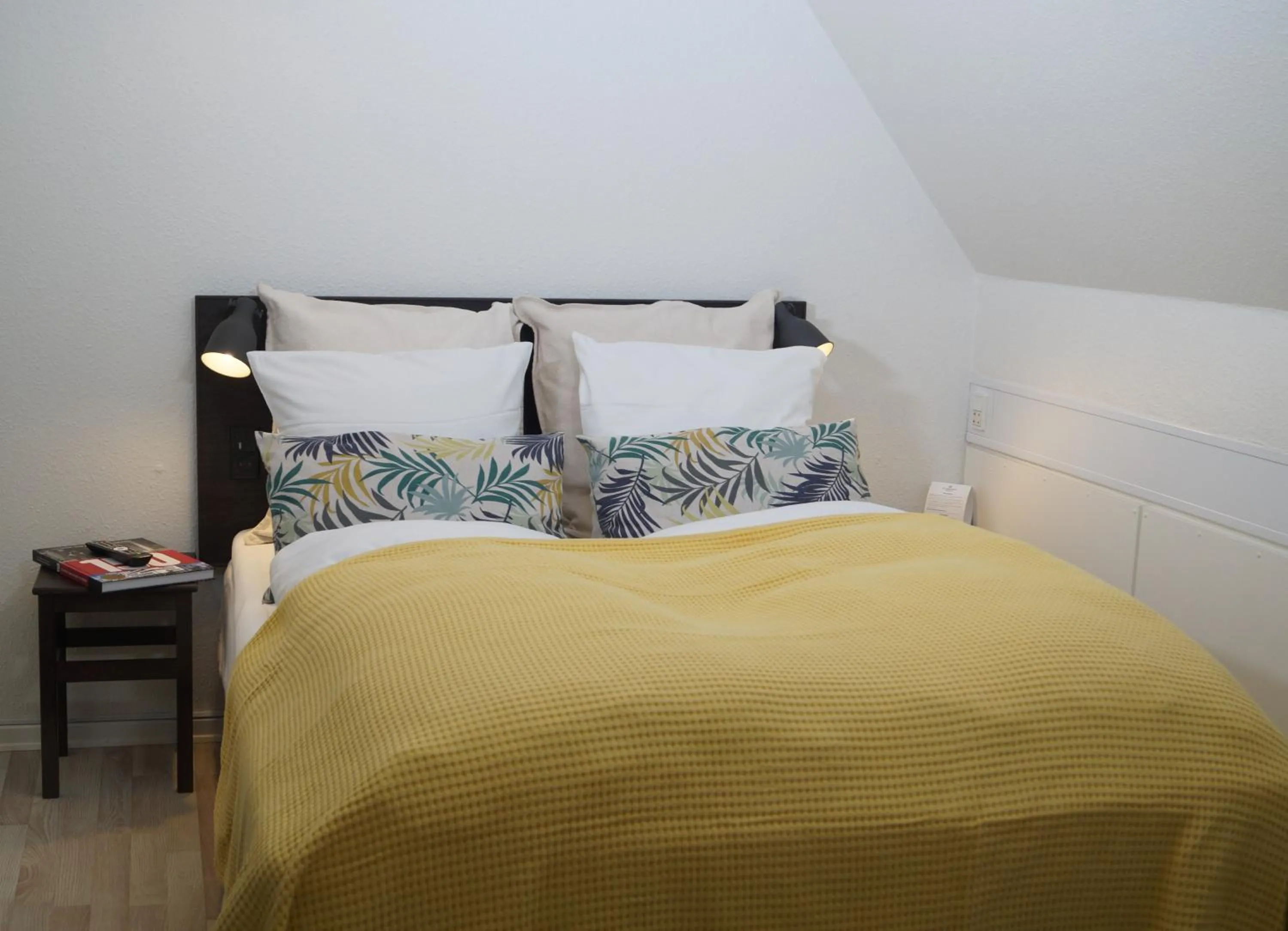 Bed in Skarrildhus Sinatur Hotel & Konference