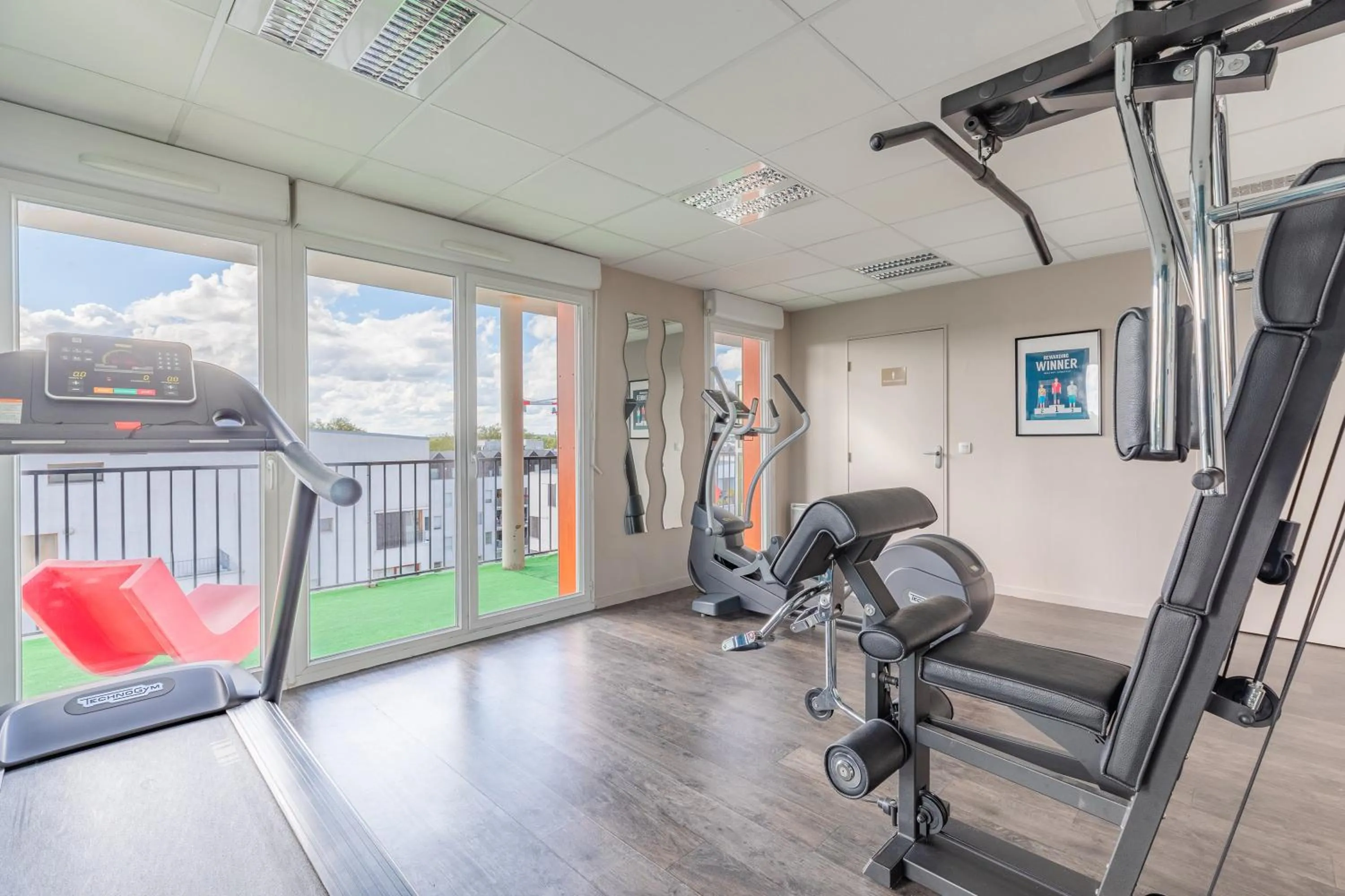 Fitness centre/facilities in Appart’City Confort Tours