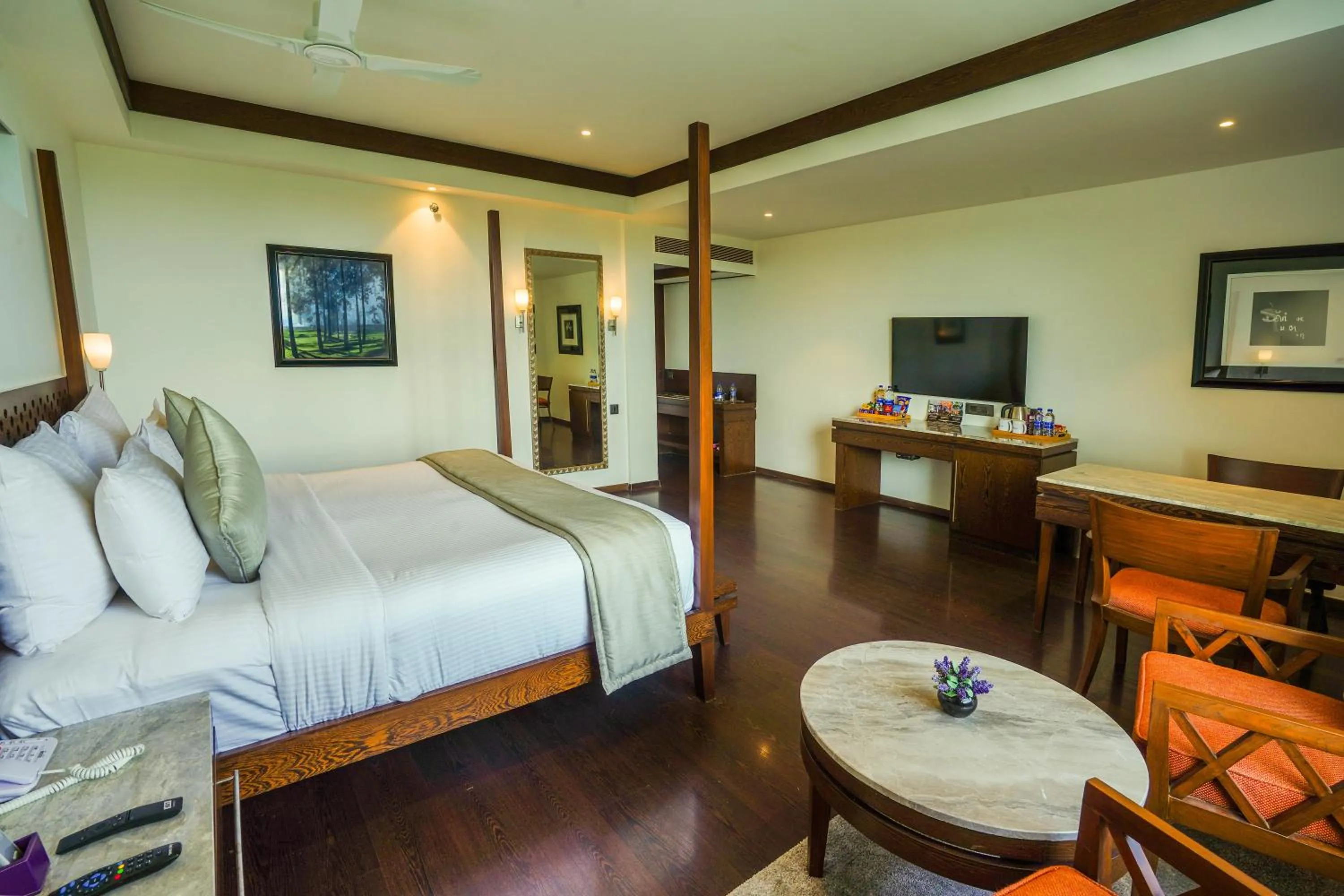 Photo of the whole room, Bed in Southern Star,Mysore