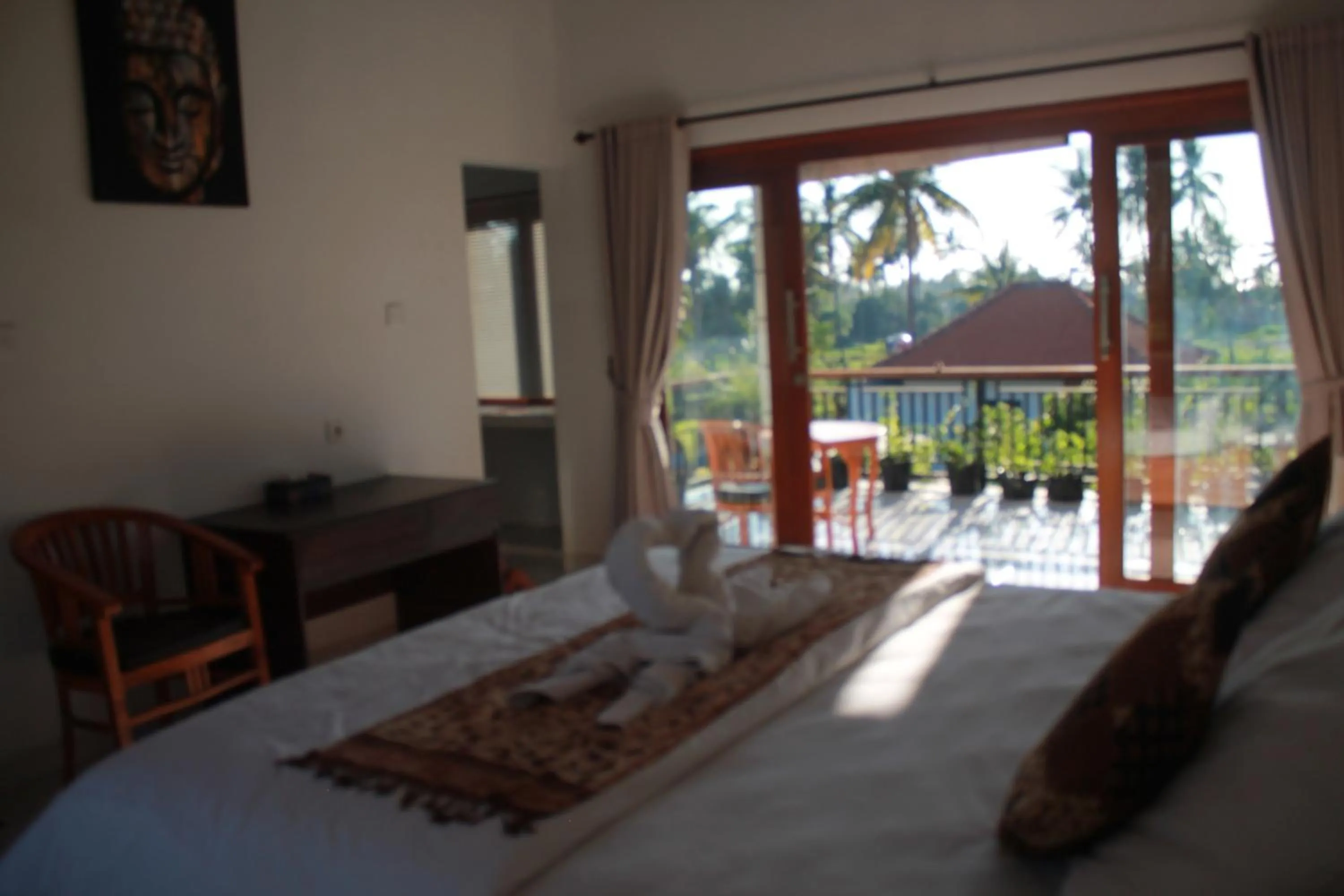 Balcony/Terrace, Bed in Blue Royal Amed