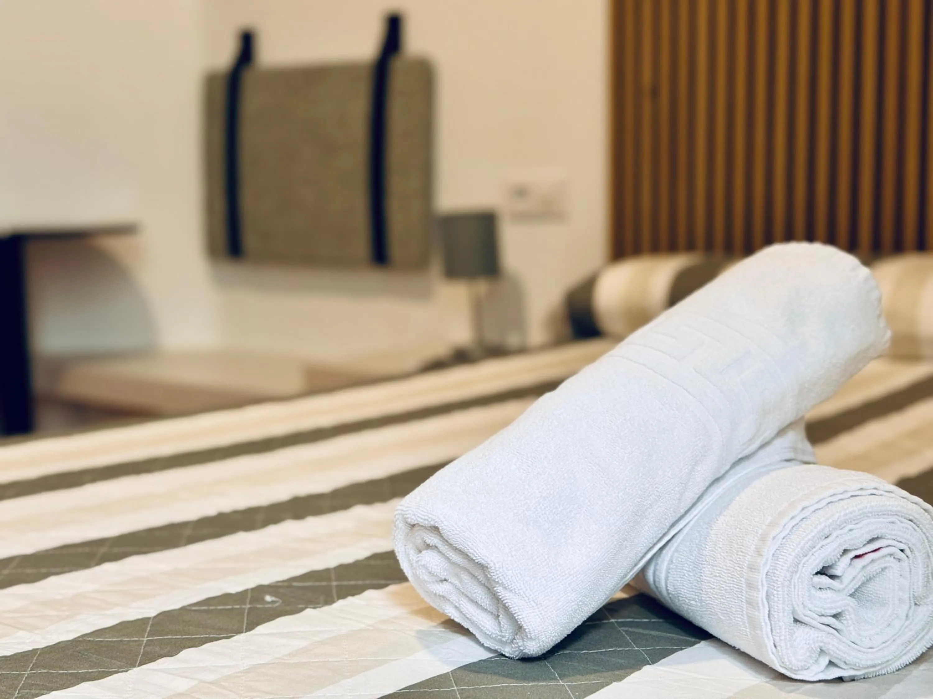 towels, Bed in CH Rayuela