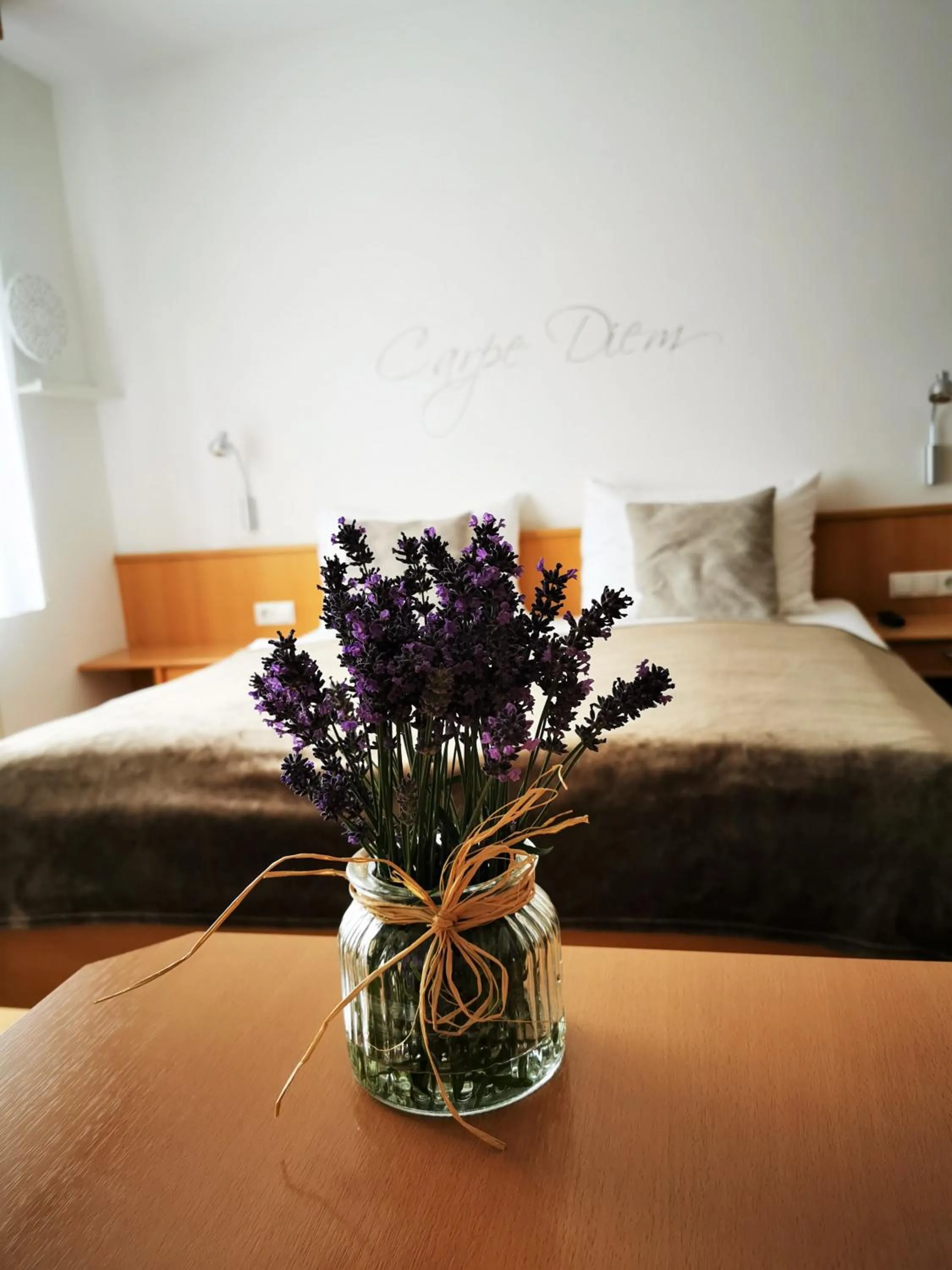 Decorative detail, Bed in Das Stadthaus