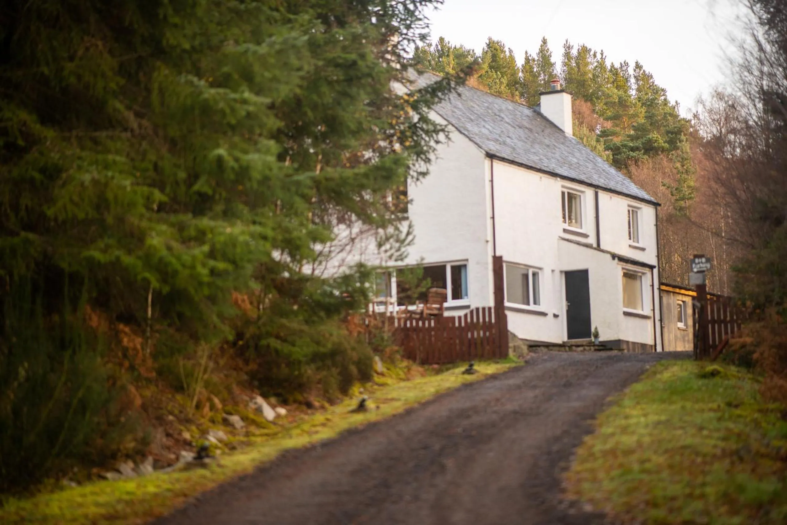 Facade/entrance in Silverbridge Lodge
