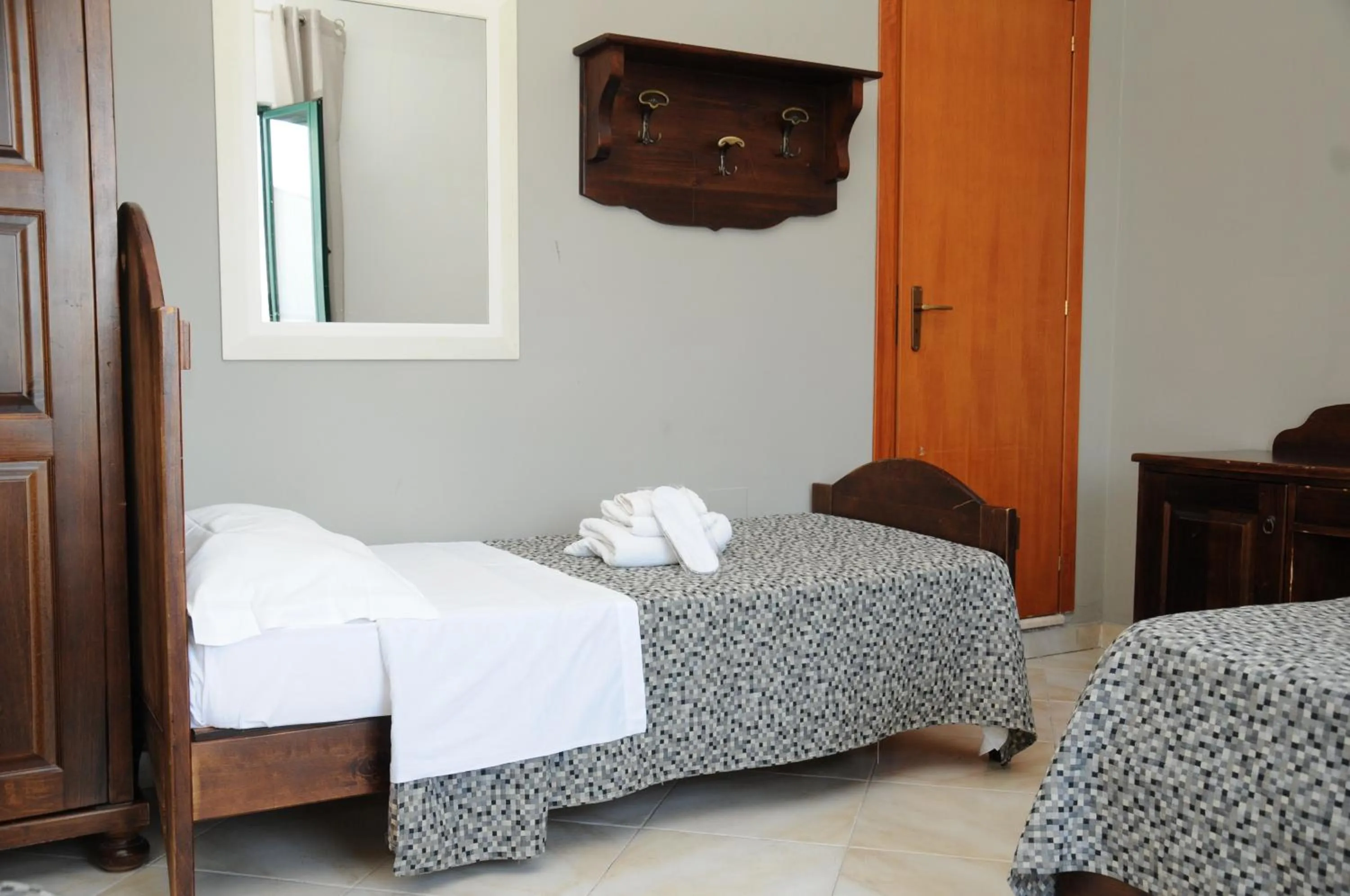 Bed in Hotel Sannita