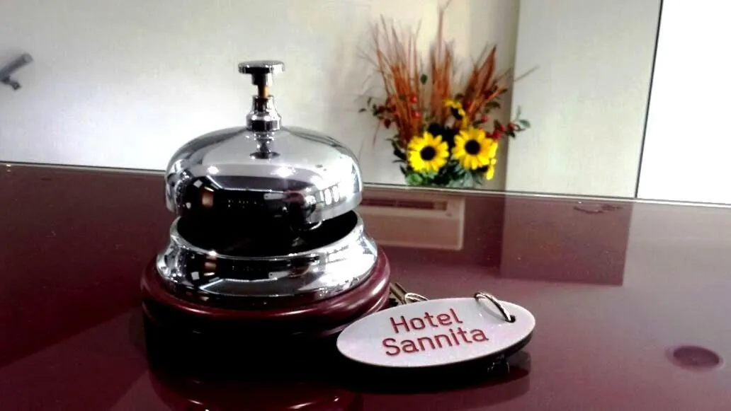 Lobby or reception in Hotel Sannita