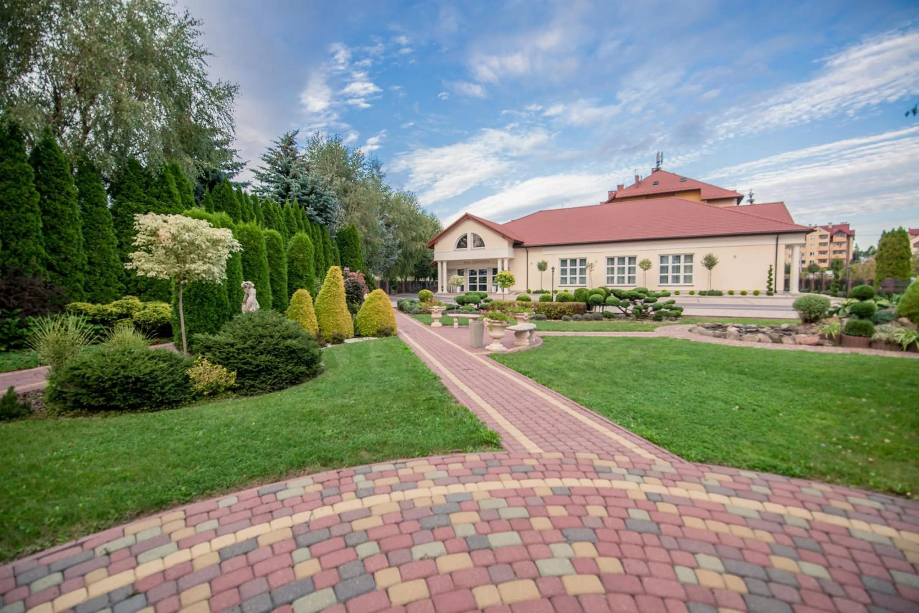 Garden in Hotel Villa Riviera