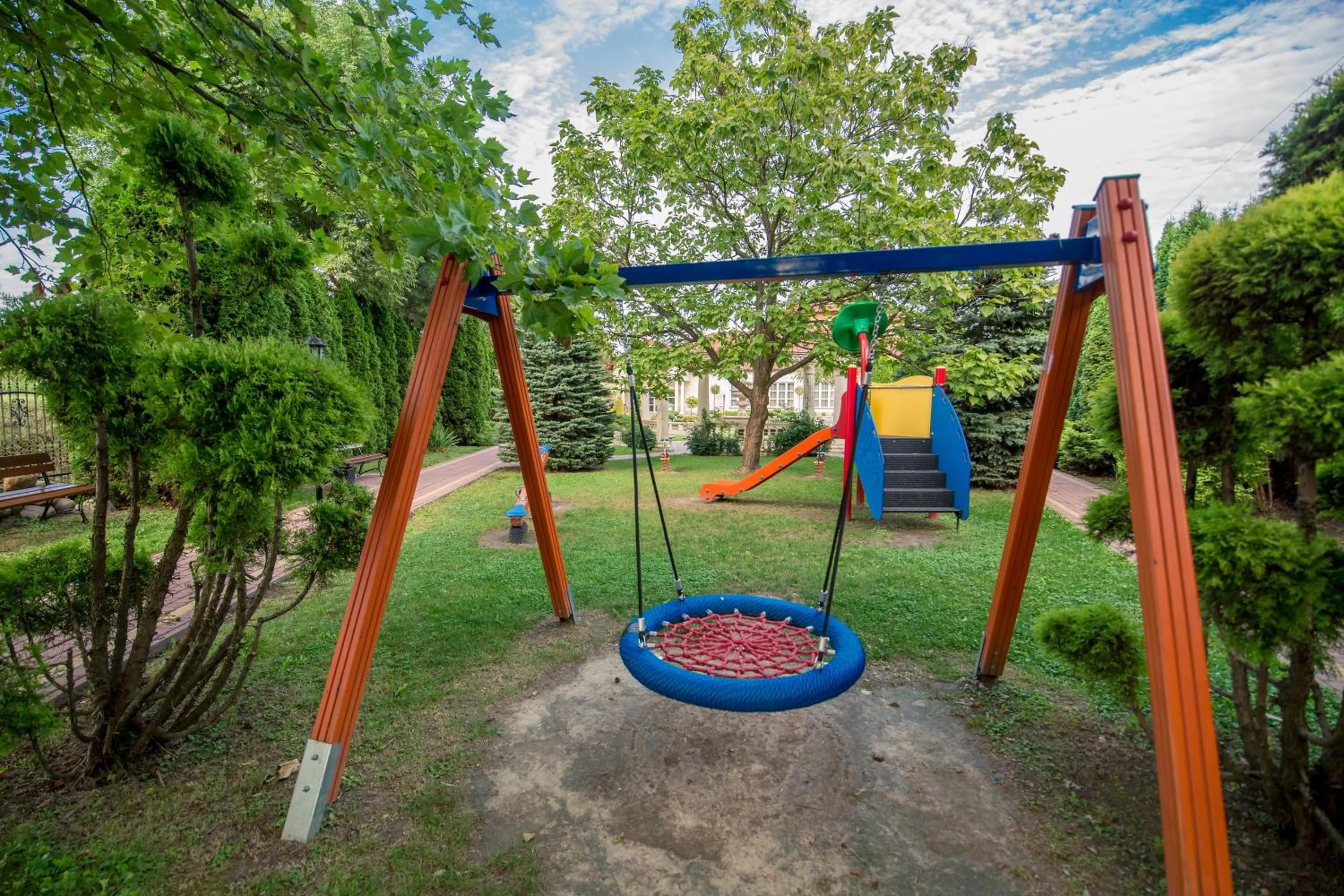 Children play ground in Hotel Villa Riviera