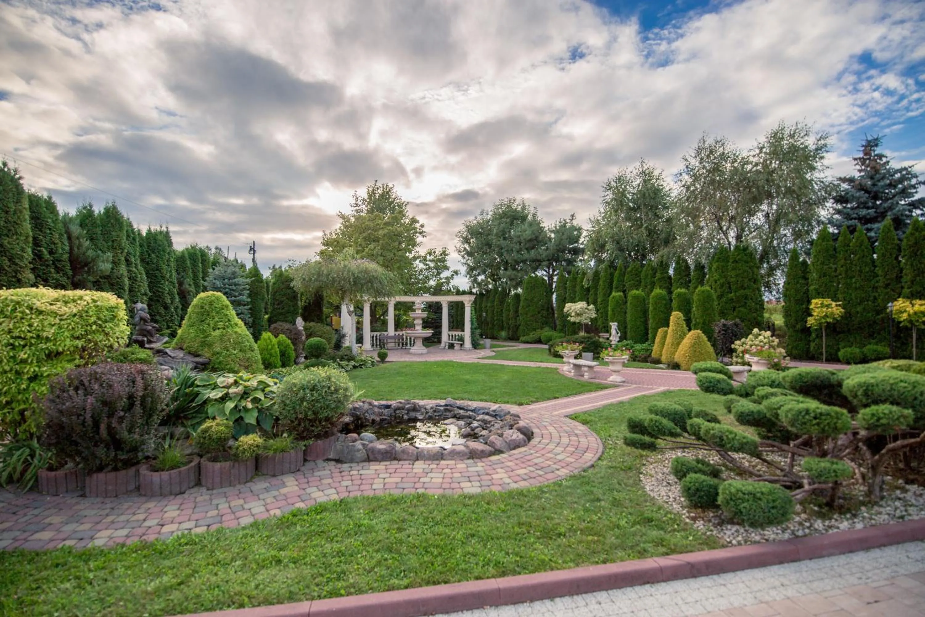 Natural landscape in Hotel Villa Riviera