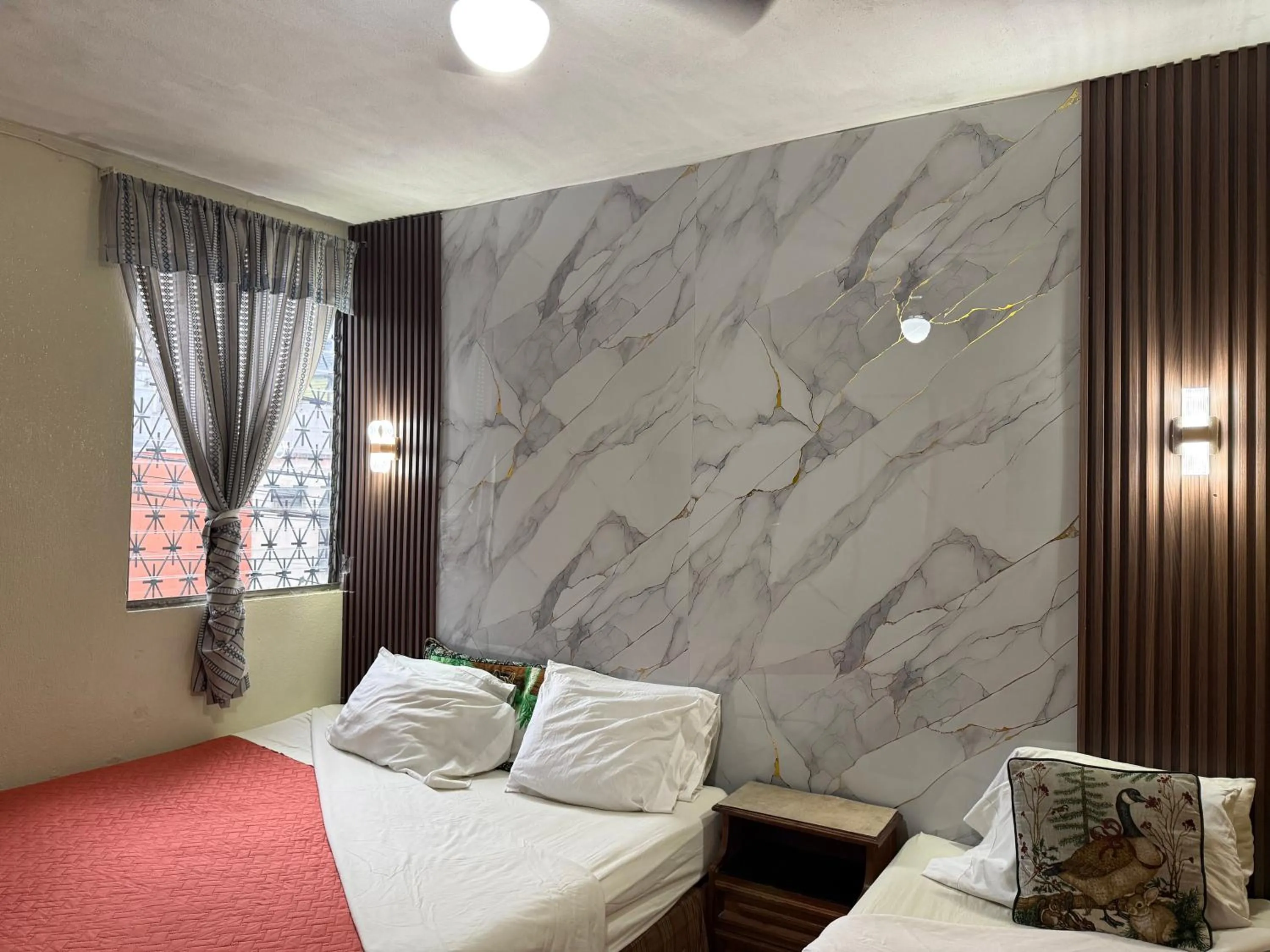 Bed in Hotel Metropolitano