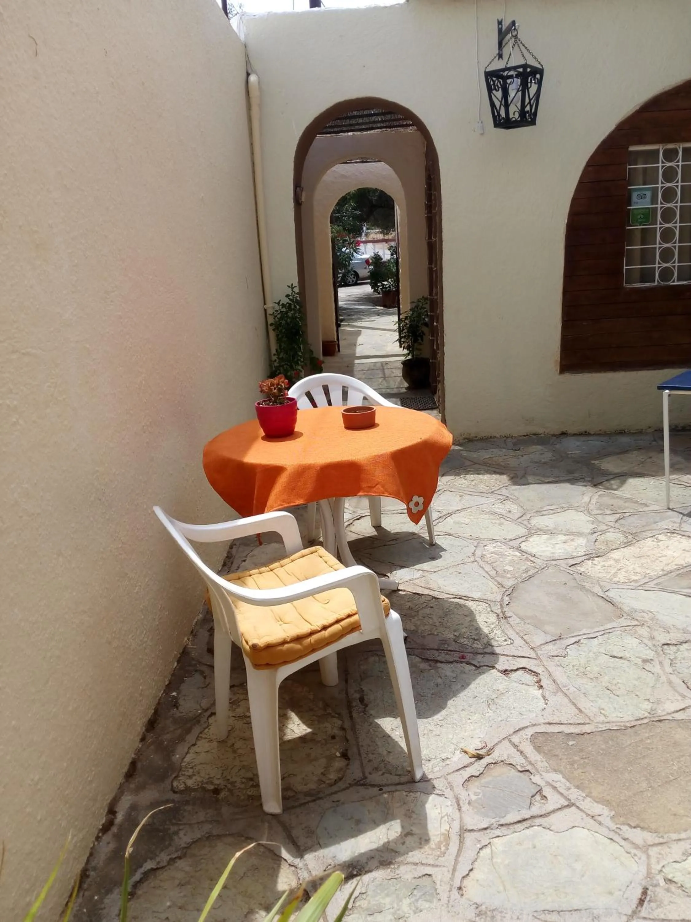 Patio in Hotel Eliza