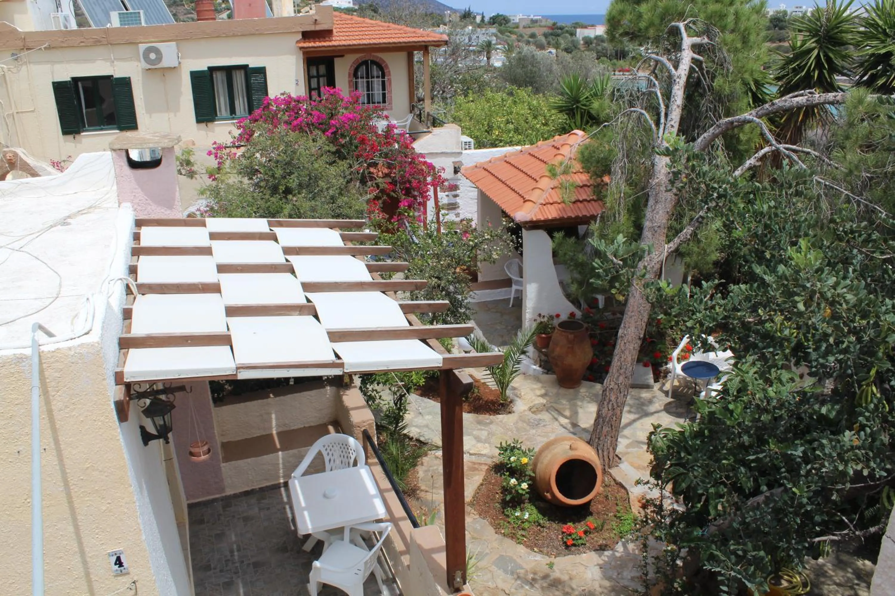 Patio in Hotel Eliza