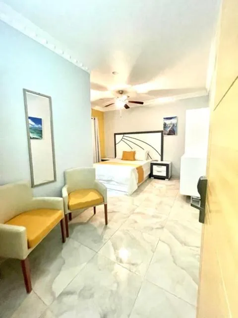 Bed in Hotel Sand Bay