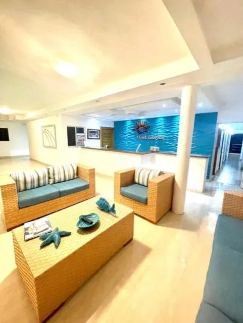 Lobby or reception in Hotel Sand Bay