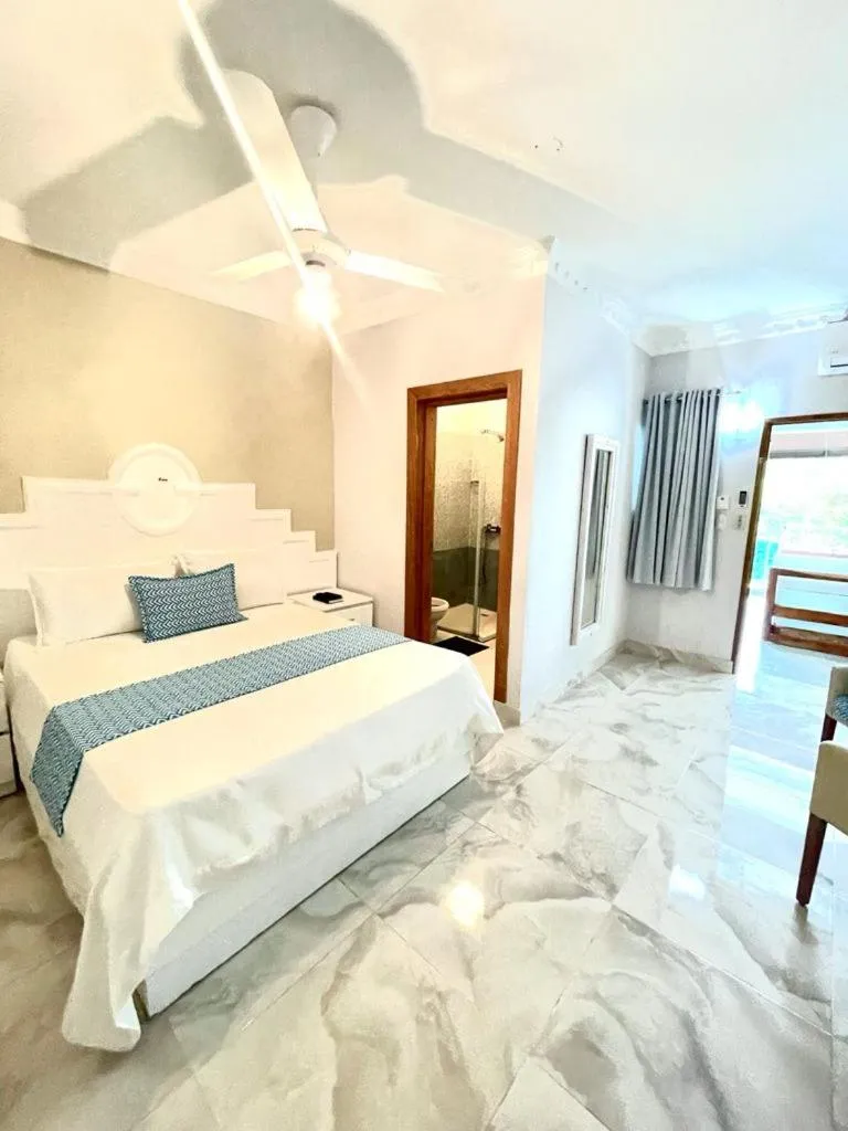 Bed in Hotel Sand Bay