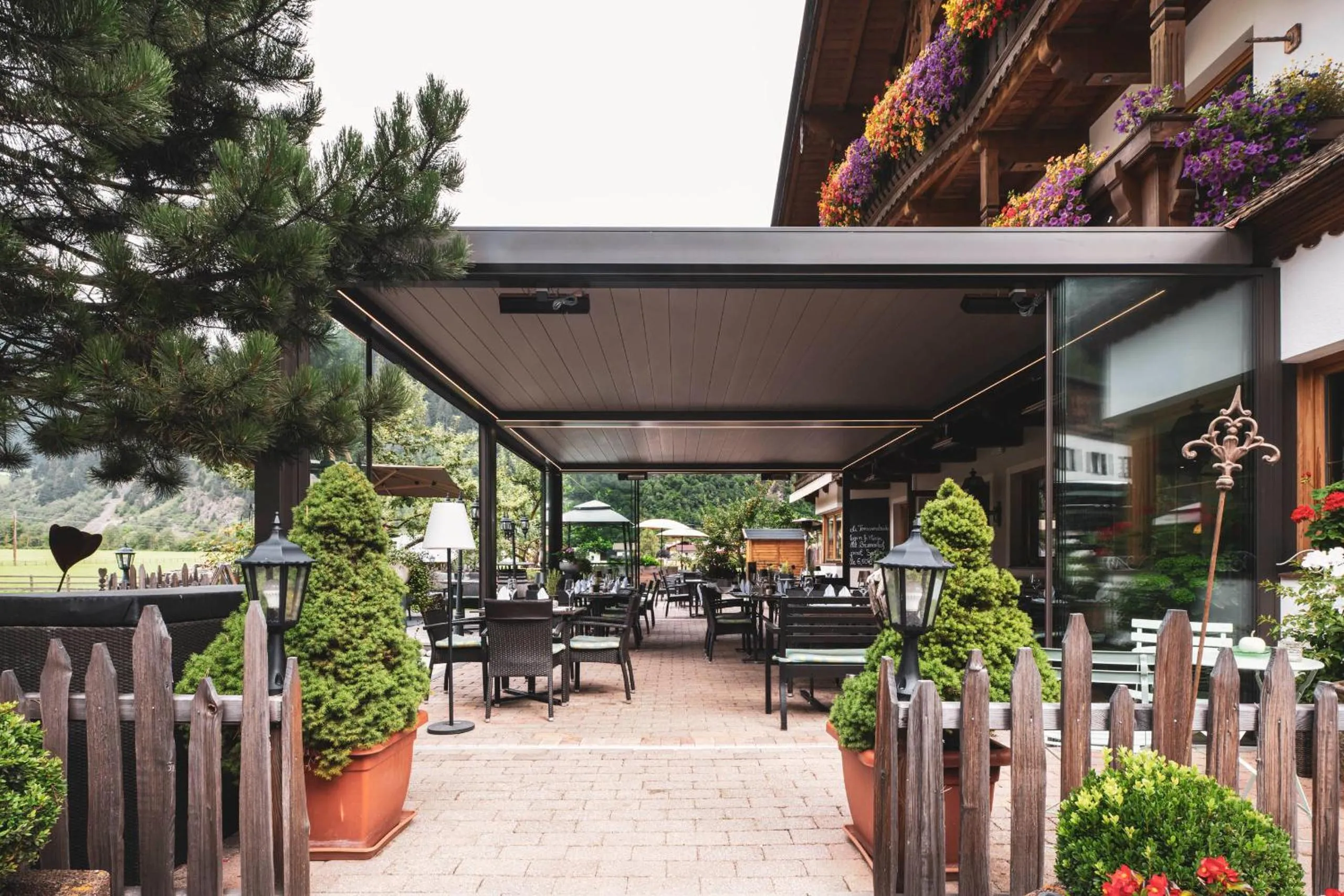 Restaurant/places to eat in Hotel Brunnenhof