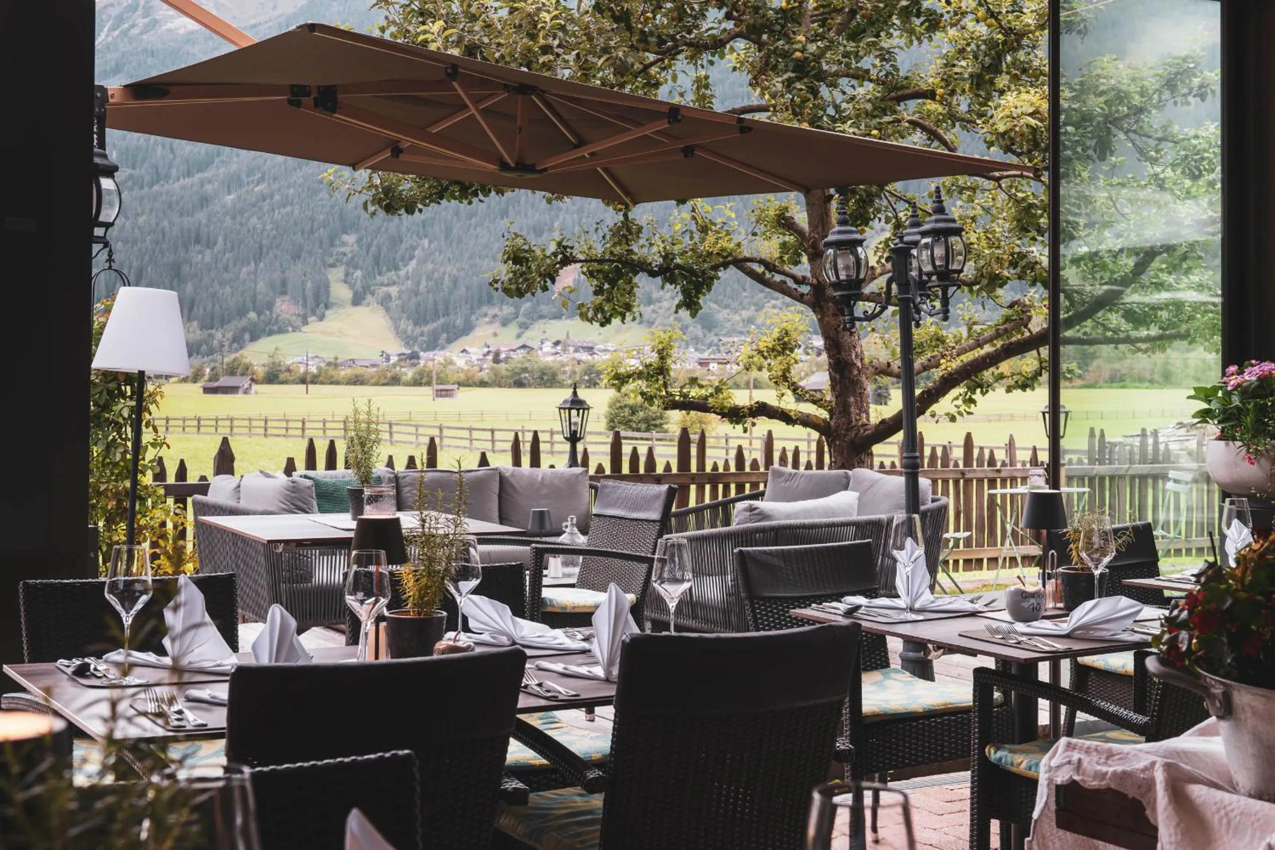 Natural landscape in Hotel Brunnenhof