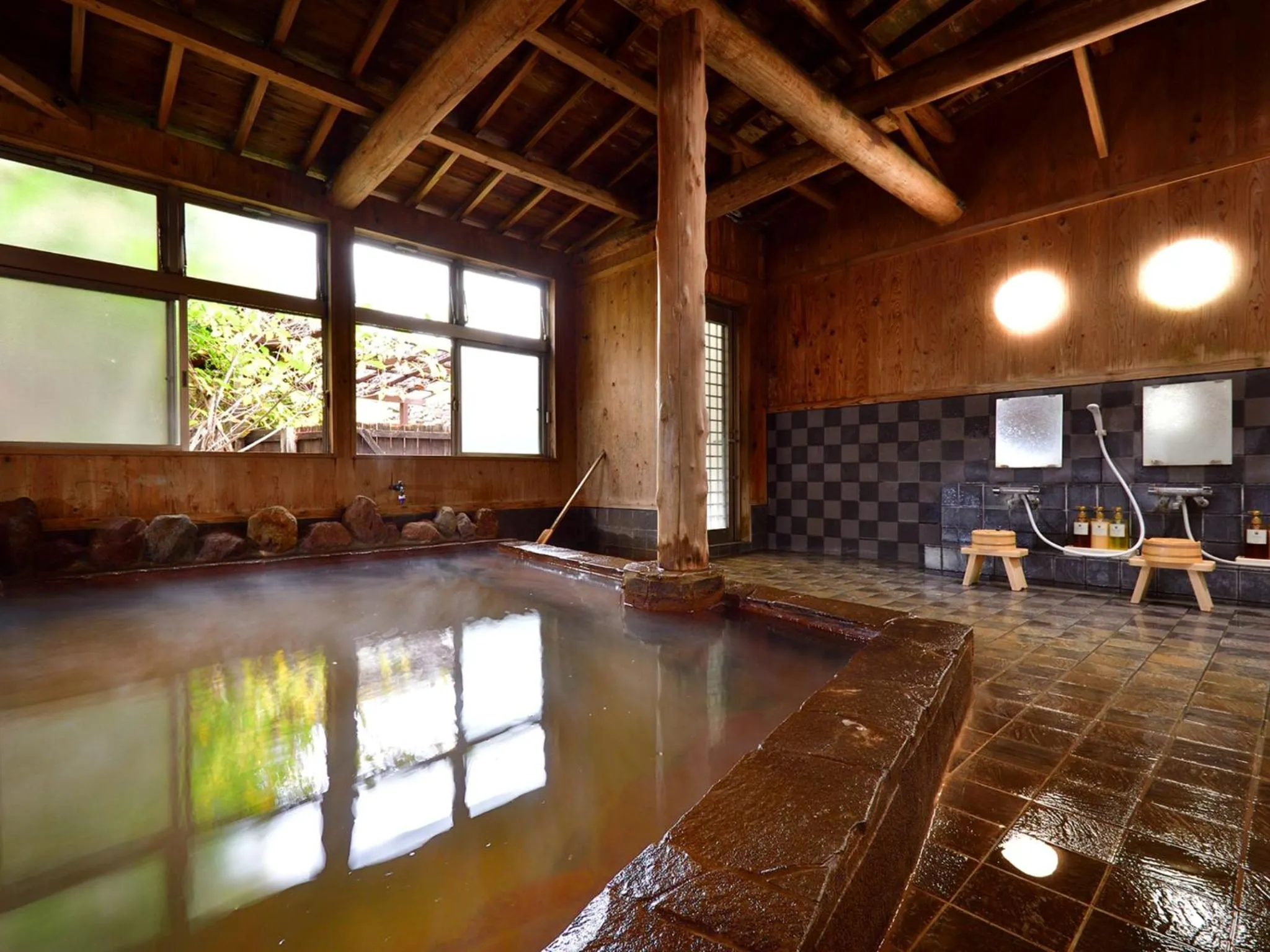 Hot Spring Bath in Kannawa Yunoka