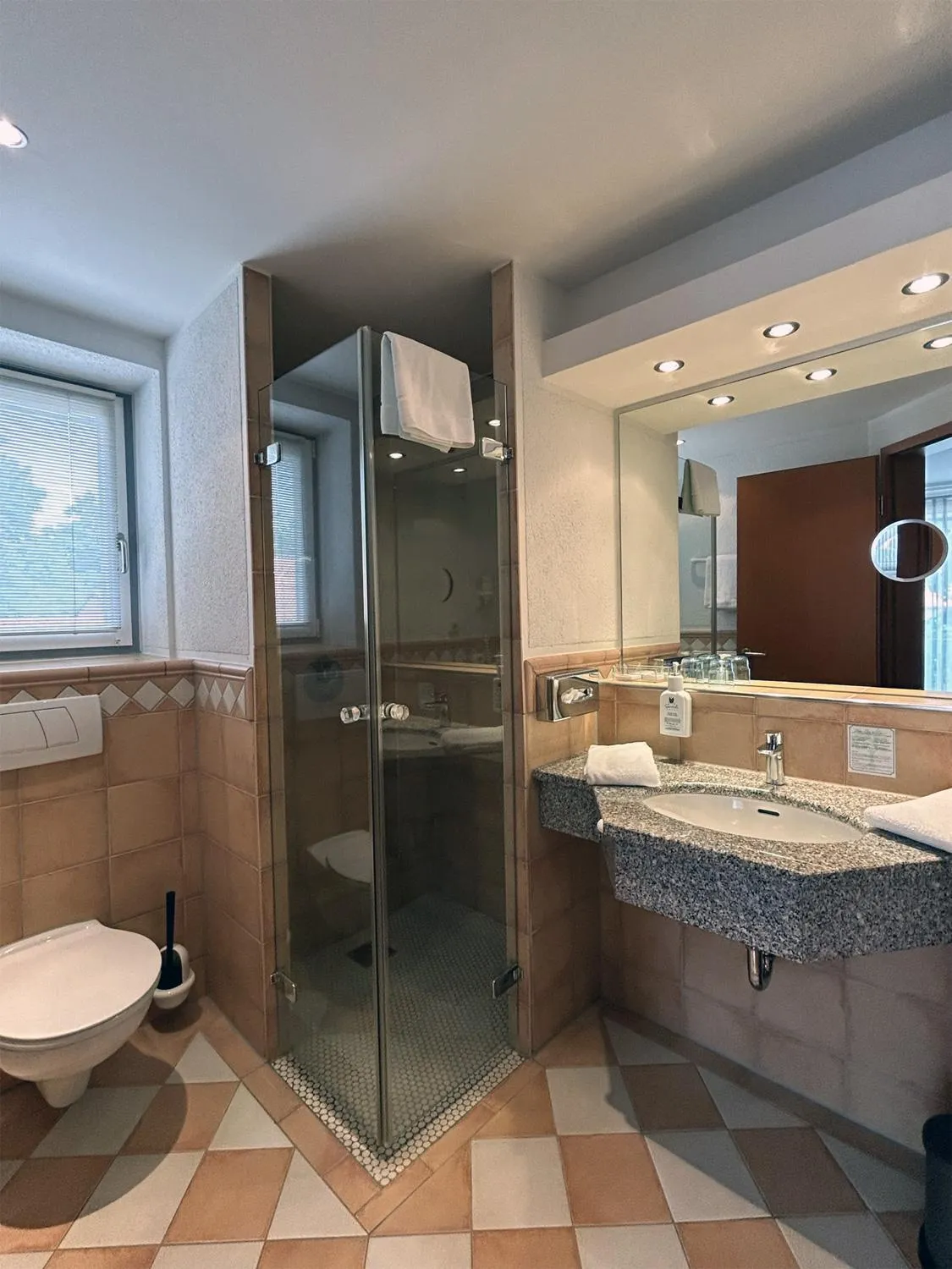 Shower in Hotel & Restaurant Prüser´s Gasthof